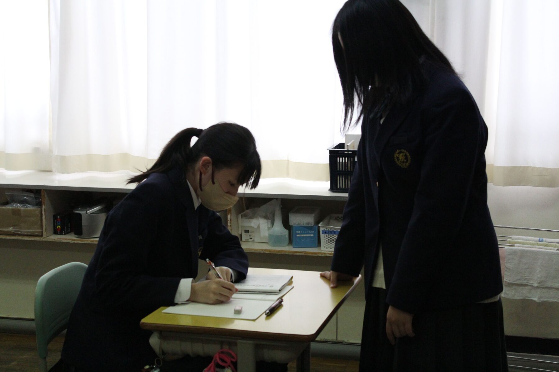 昼休みの福島中学校 6枚目写真