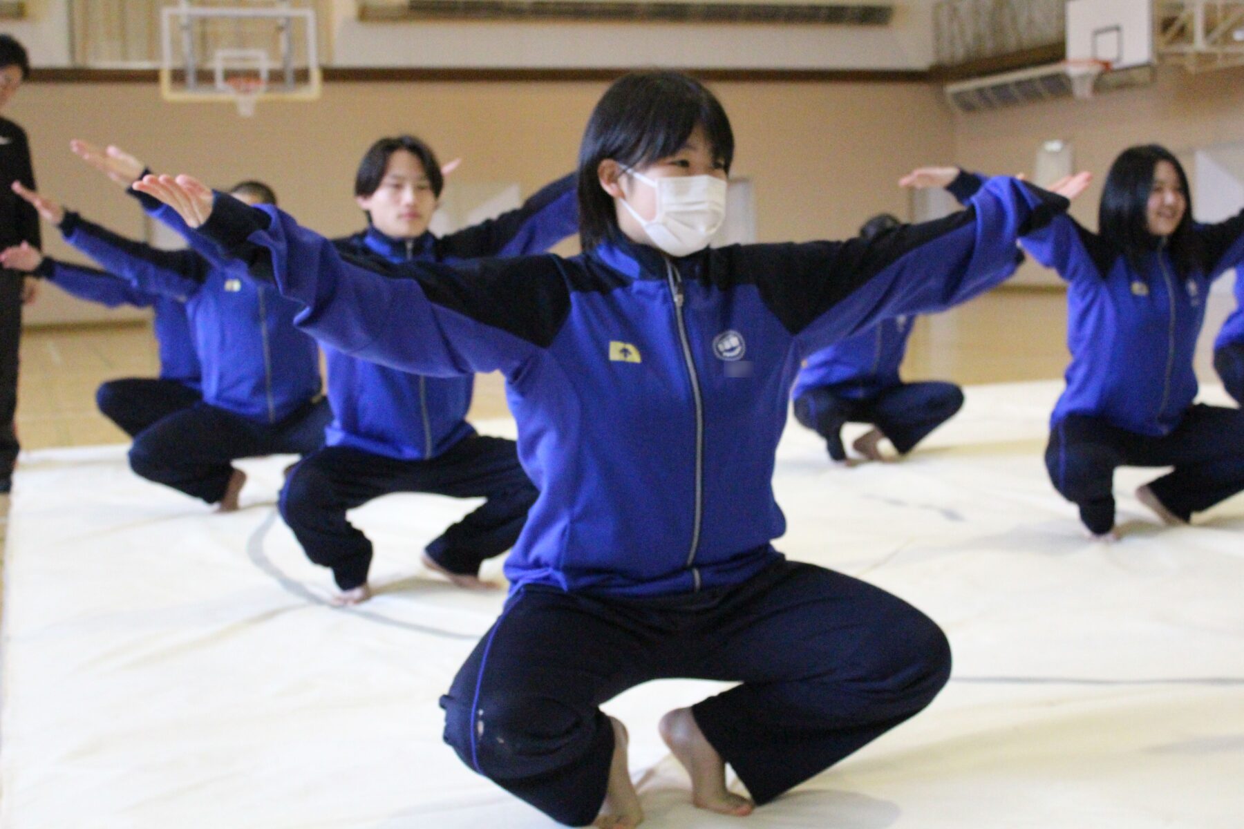 ２年生には相撲の全国選手がいます 4枚目写真