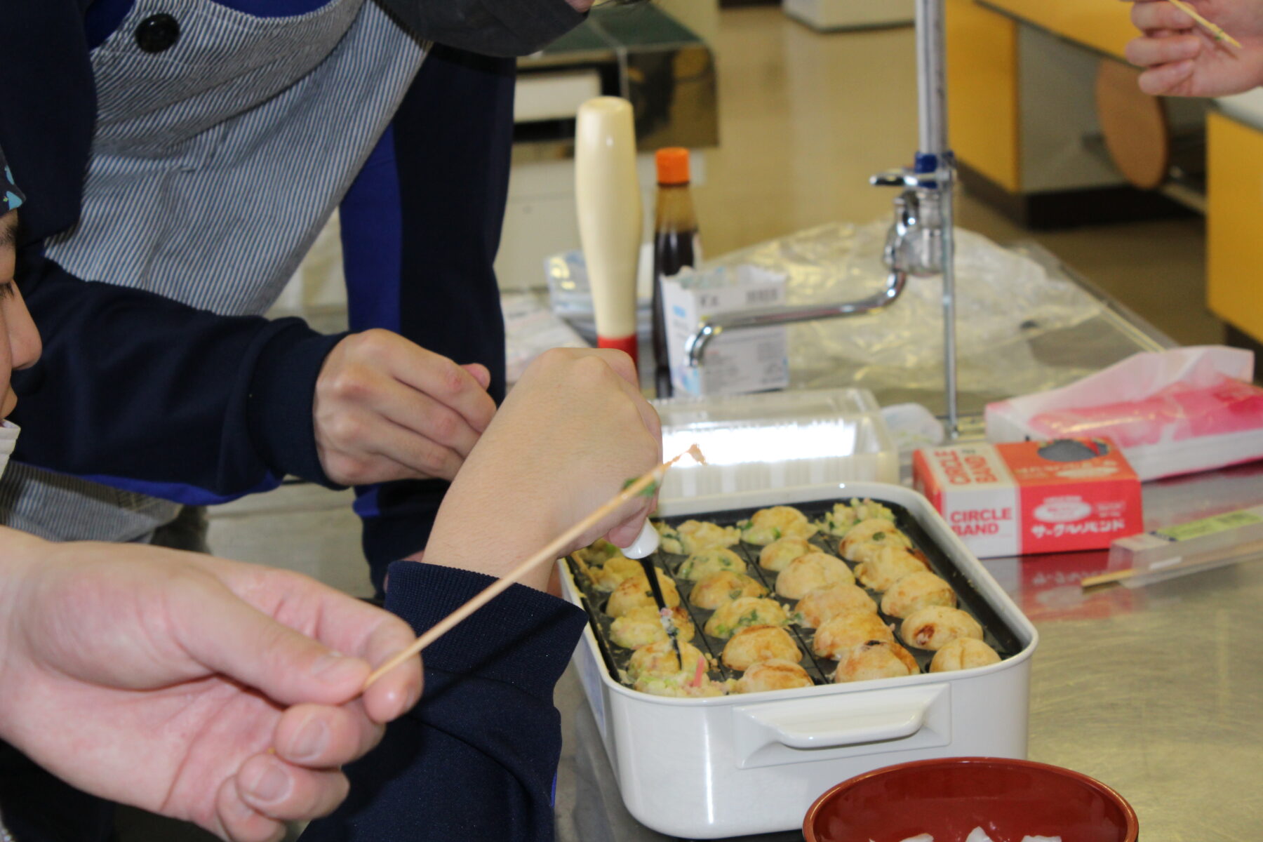 たこ焼きをつくろう　その２ 3枚目写真