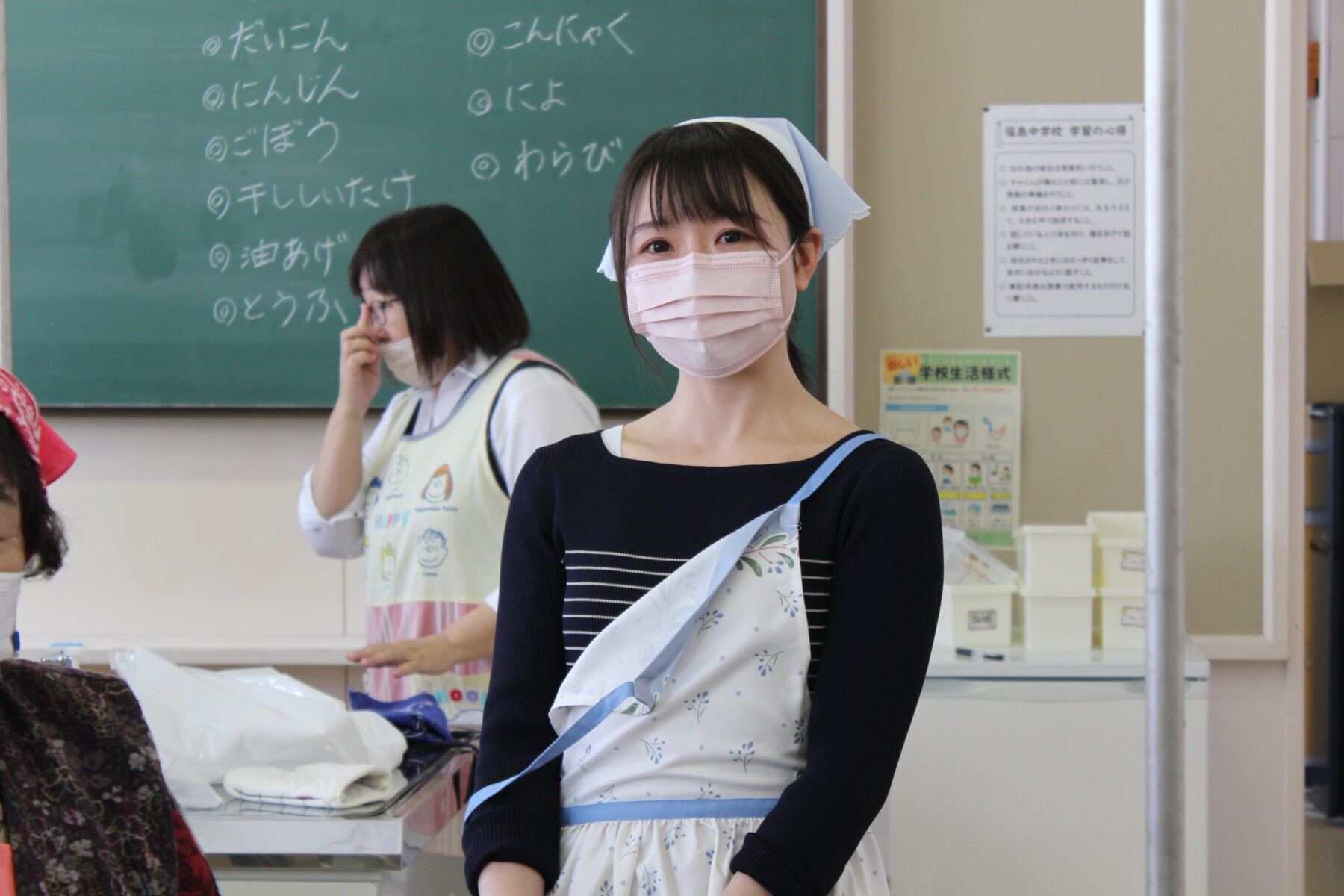 郷土料理体験　１・２年生　その１ 5枚目写真