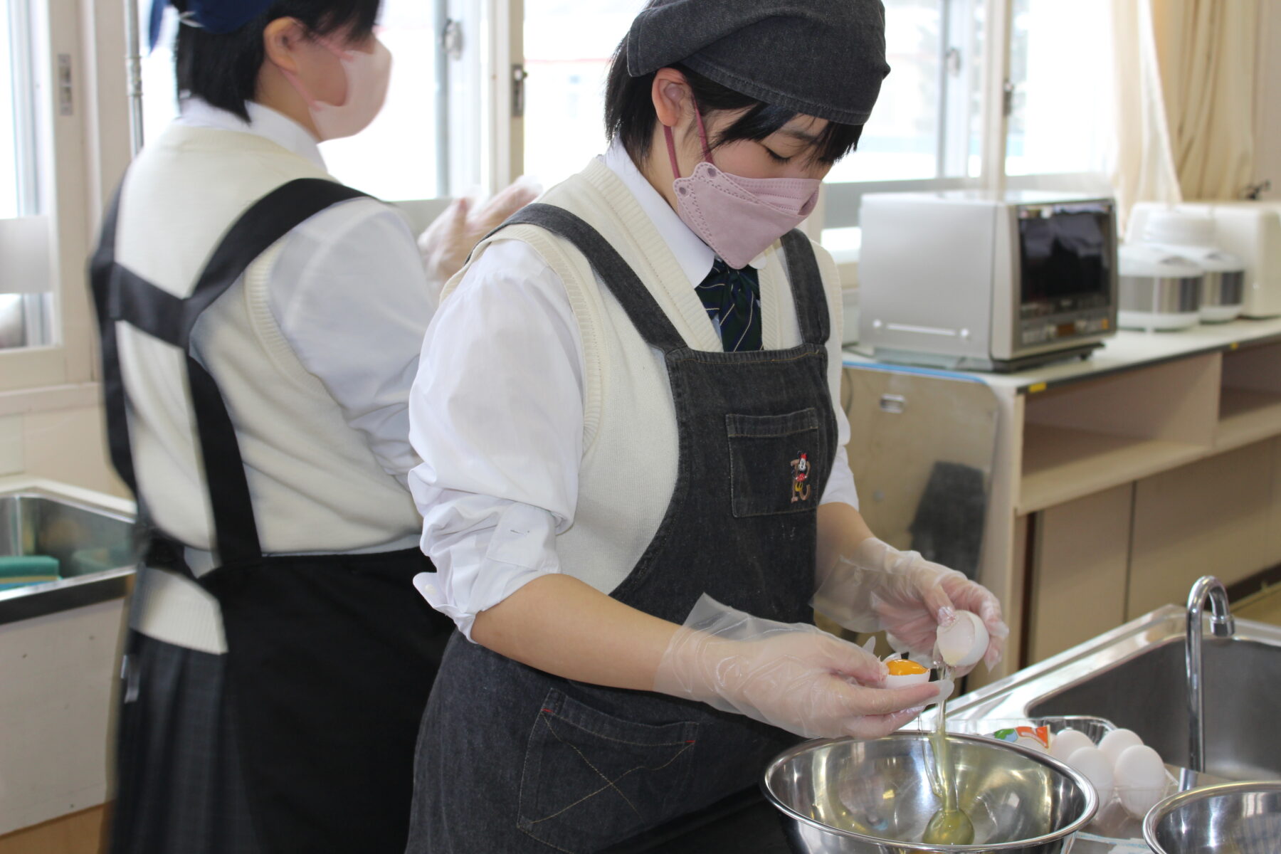 郷土料理体験　１・２年生　その５ 5枚目写真