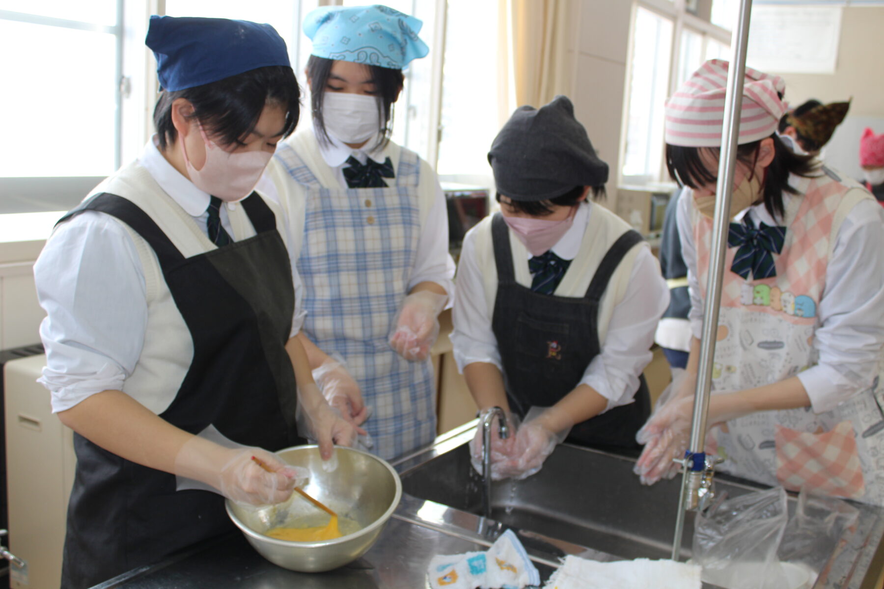 郷土料理体験　１・２年生　その６ 4枚目写真