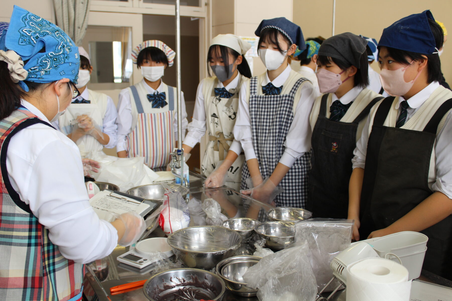 郷土料理体験　１・２年生　その６ 5枚目写真