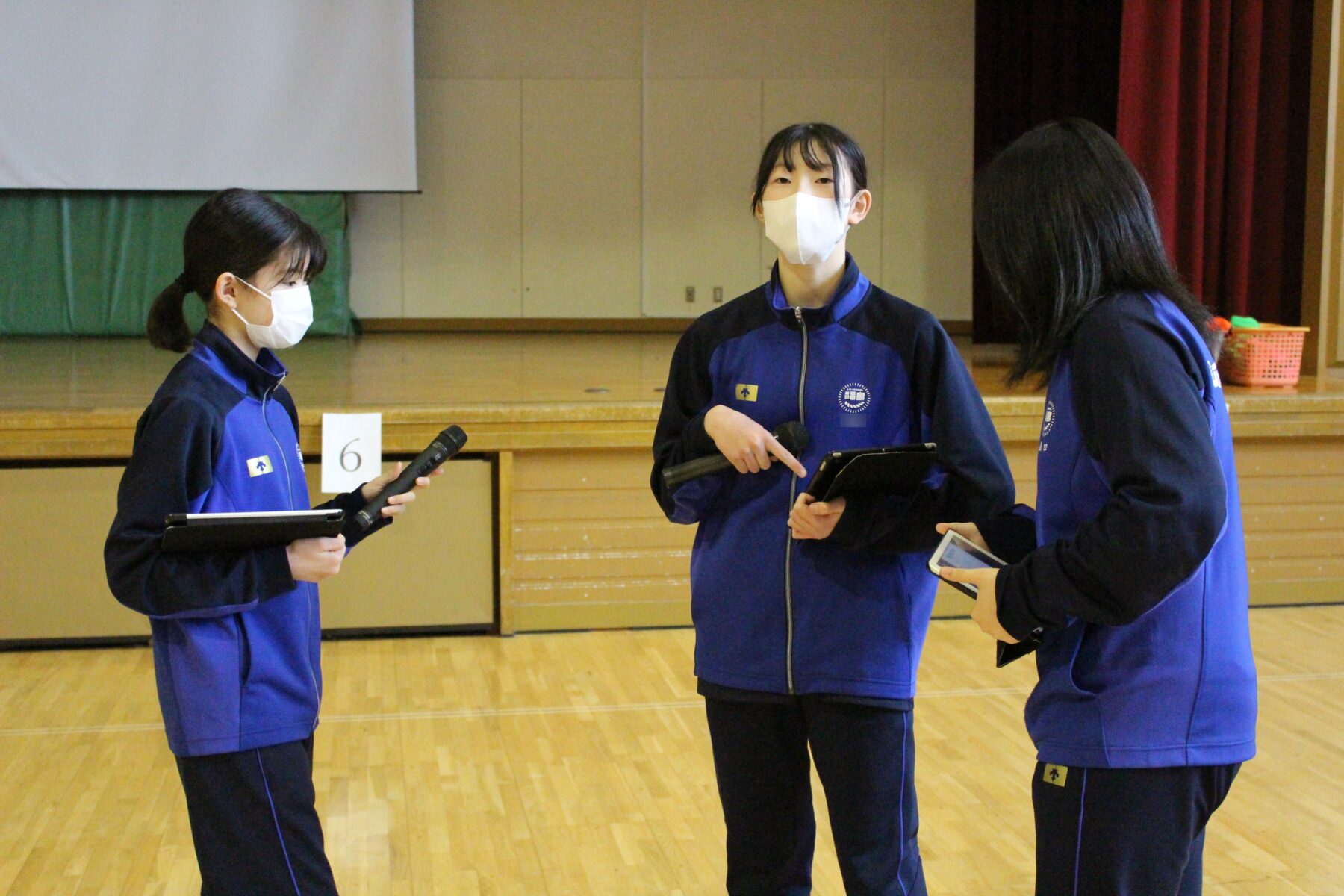 生徒集会　その１ 1枚目写真