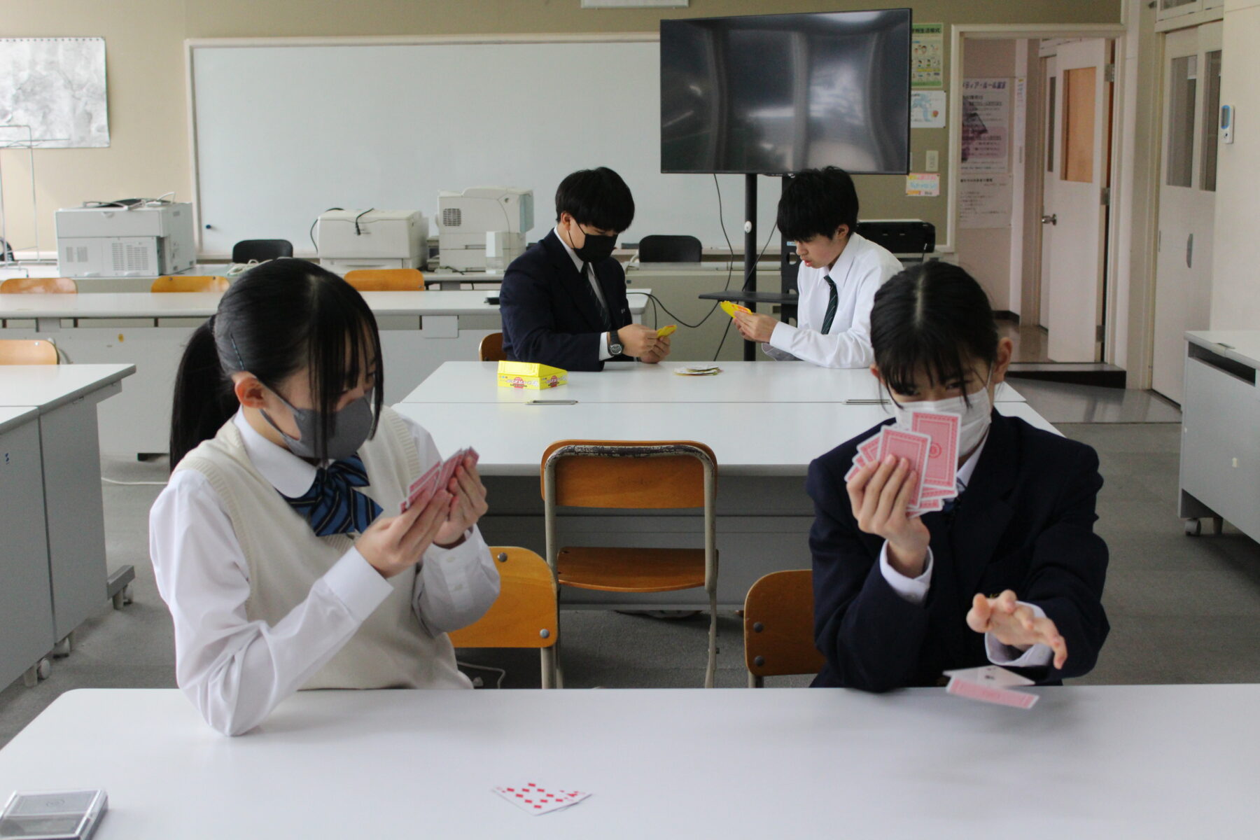 昼休みの福島中学校 8枚目写真