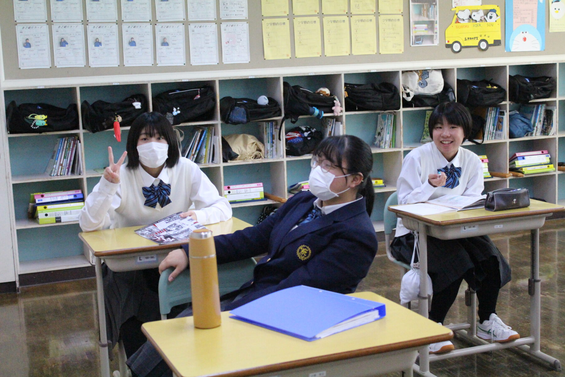 昼休みの福島中学校 10枚目写真