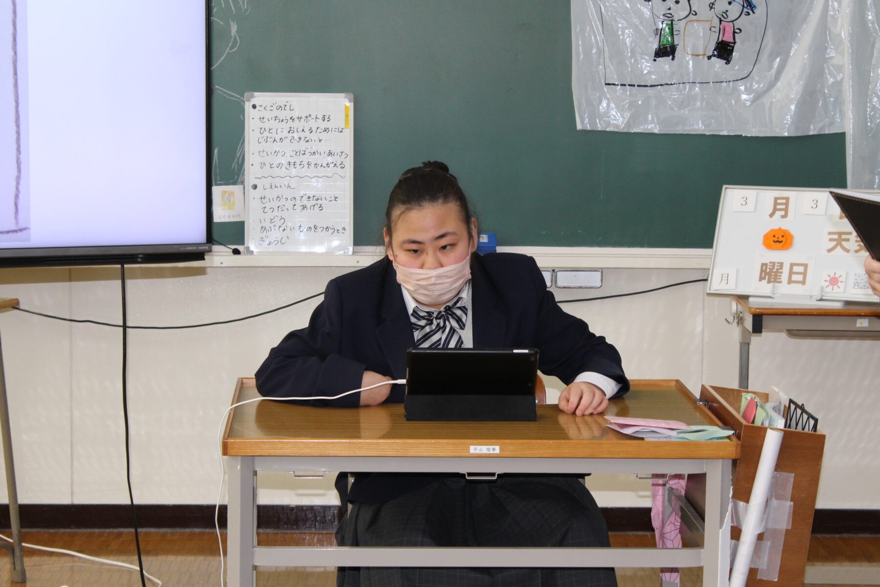 ３年Ｄ組学習成果発表会 2枚目写真