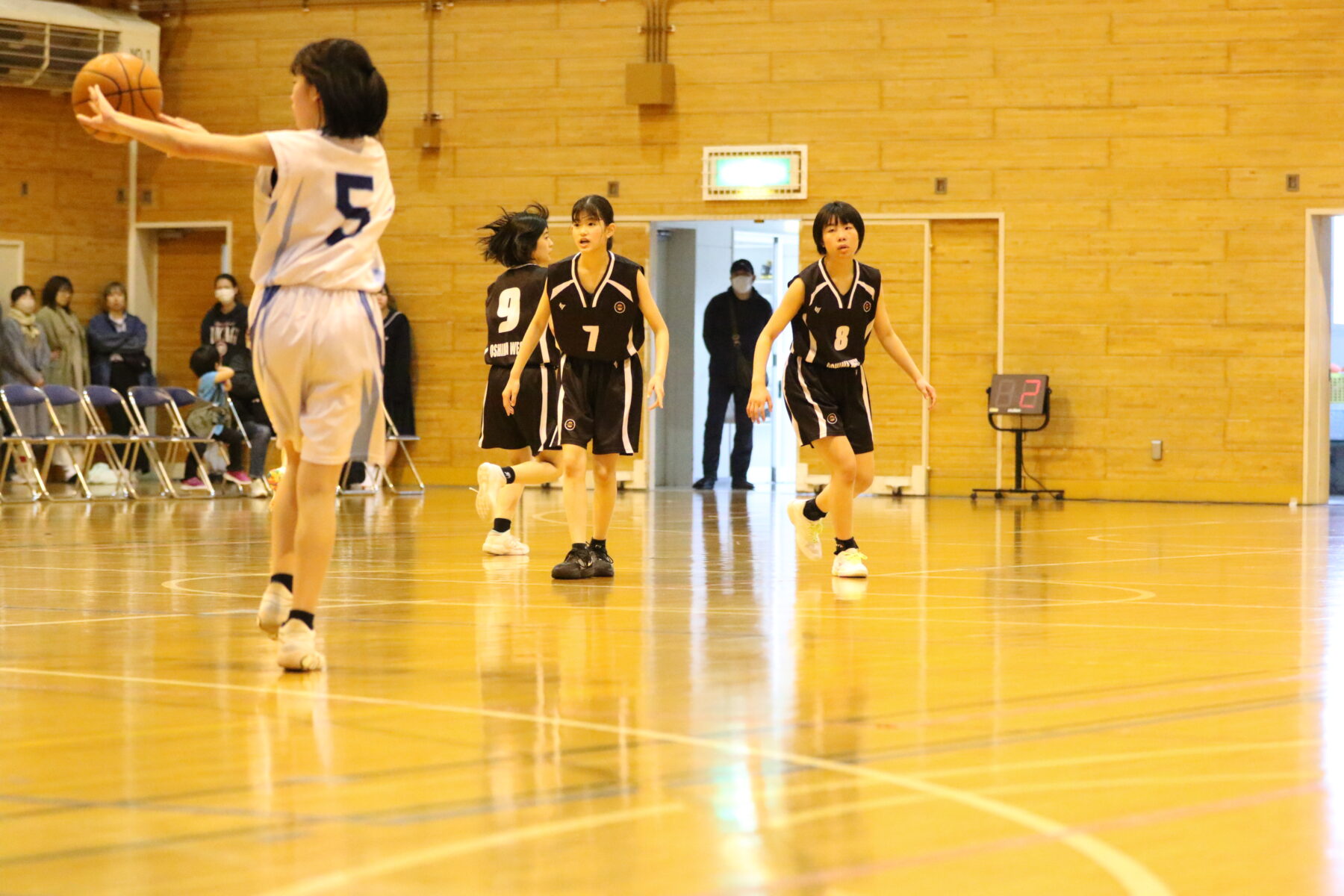 第８回　道南中学校春季バスケットボール大会　女子　4月19日、26日 3枚目写真