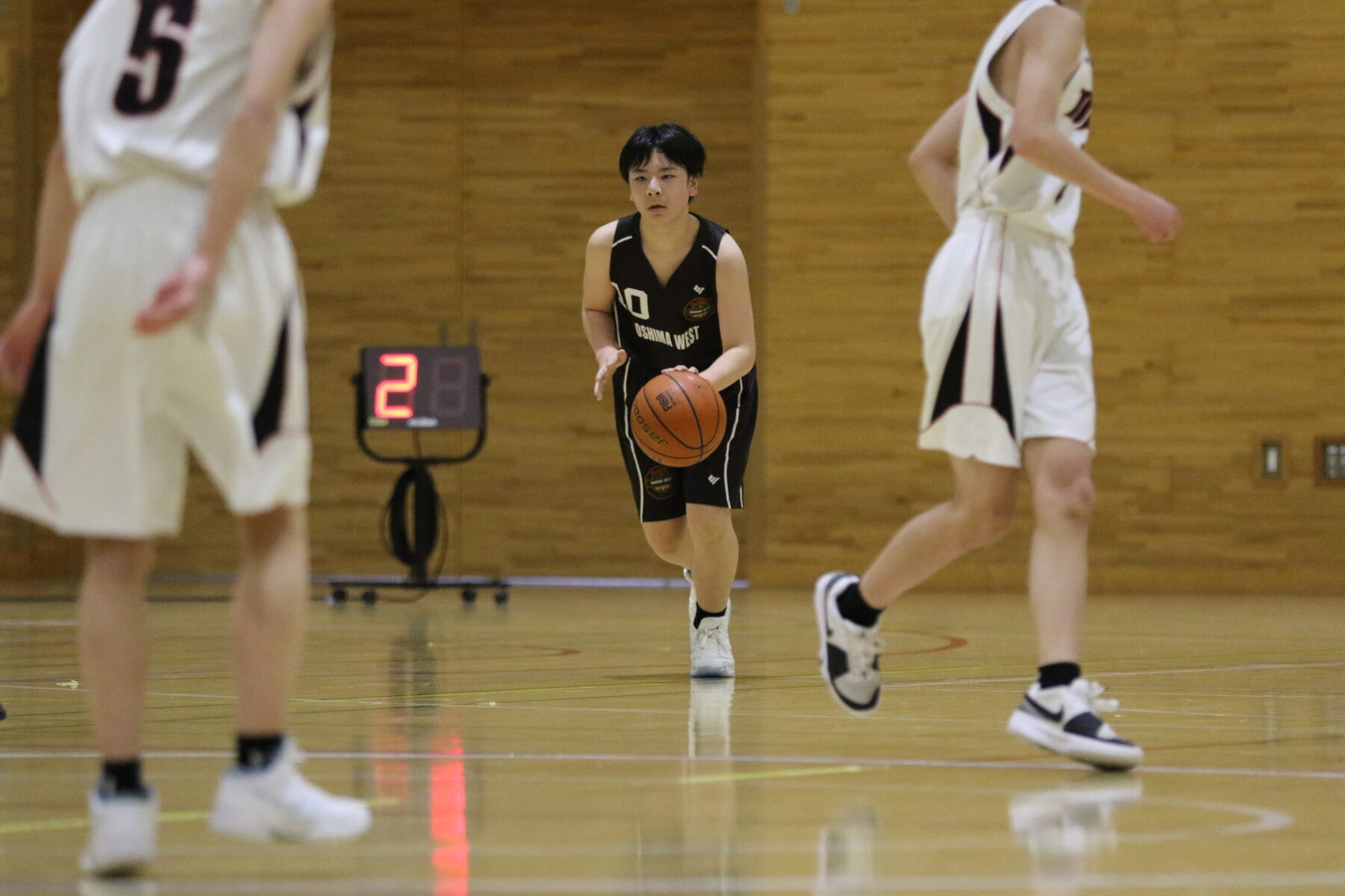 第８回　道南中学校春季バスケットボール大会　男子　4月20日、27日 1枚目写真
