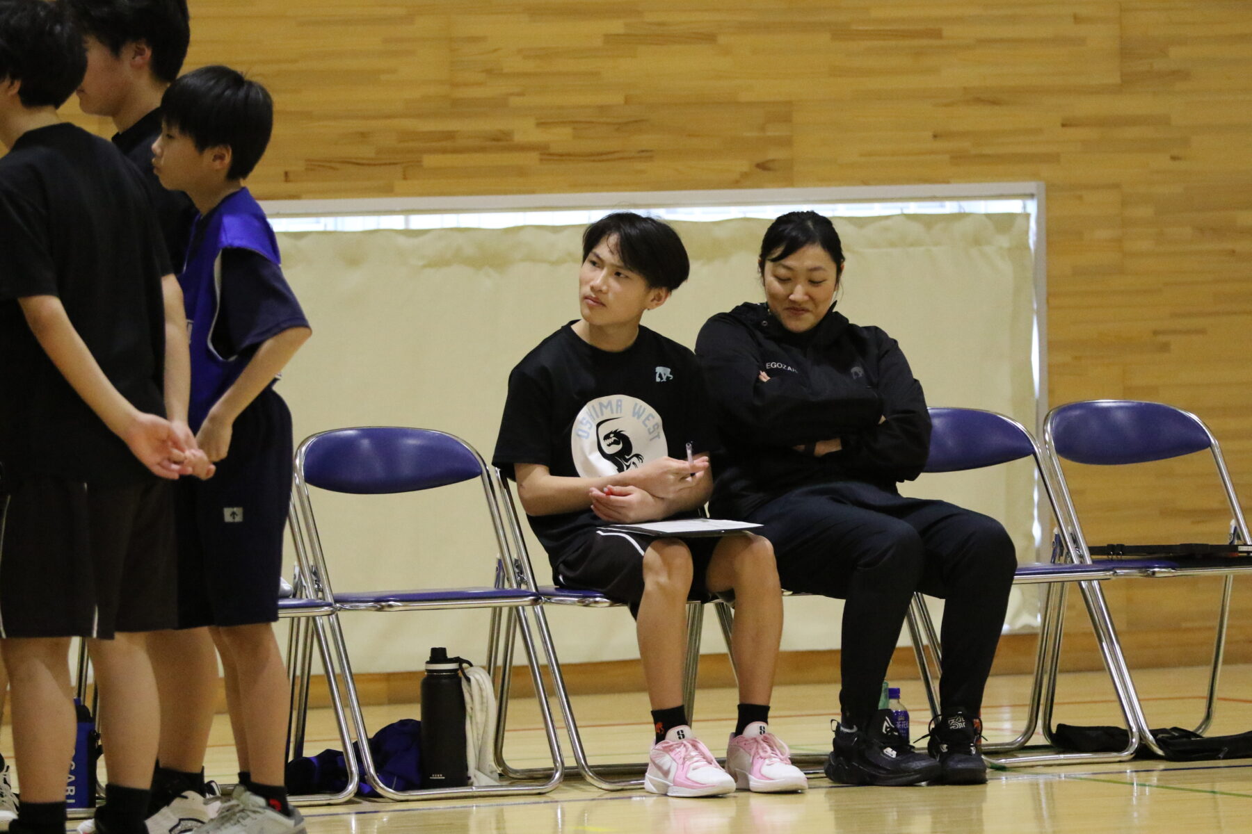 第８回　道南中学校春季バスケットボール大会　男子　4月20日、27日 2枚目写真