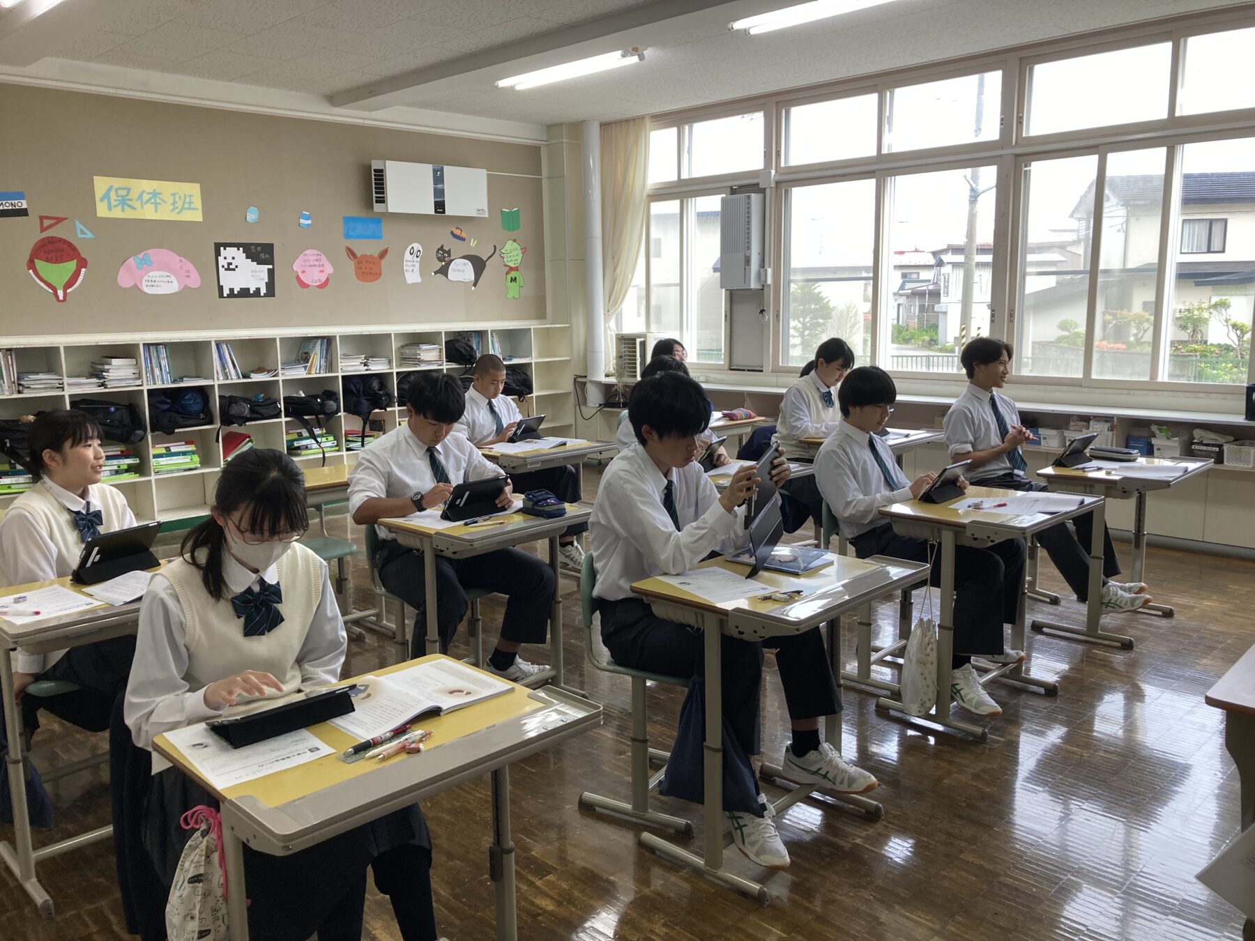 授業風景（道徳） 7枚目写真