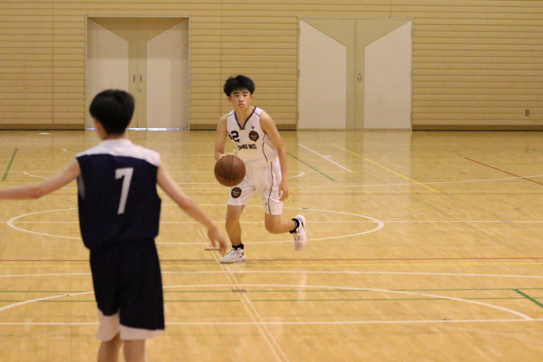 渡島中学校バスケットボール大会　男子　結果 6枚目写真