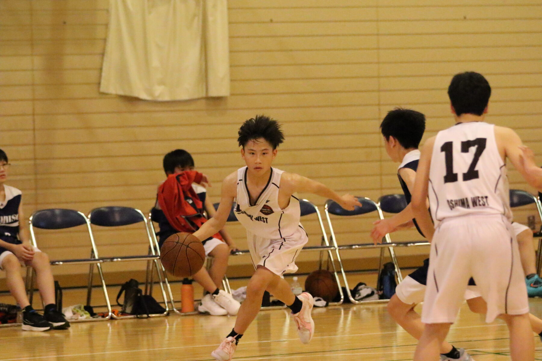 渡島中学校バスケットボール大会　男子　結果 7枚目写真