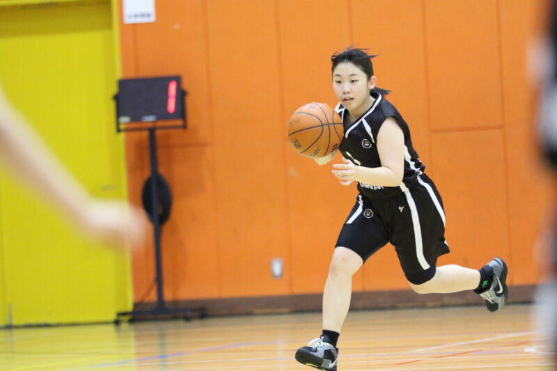 令和7年度　渡島中学校バスケットボール大会女子試合結果