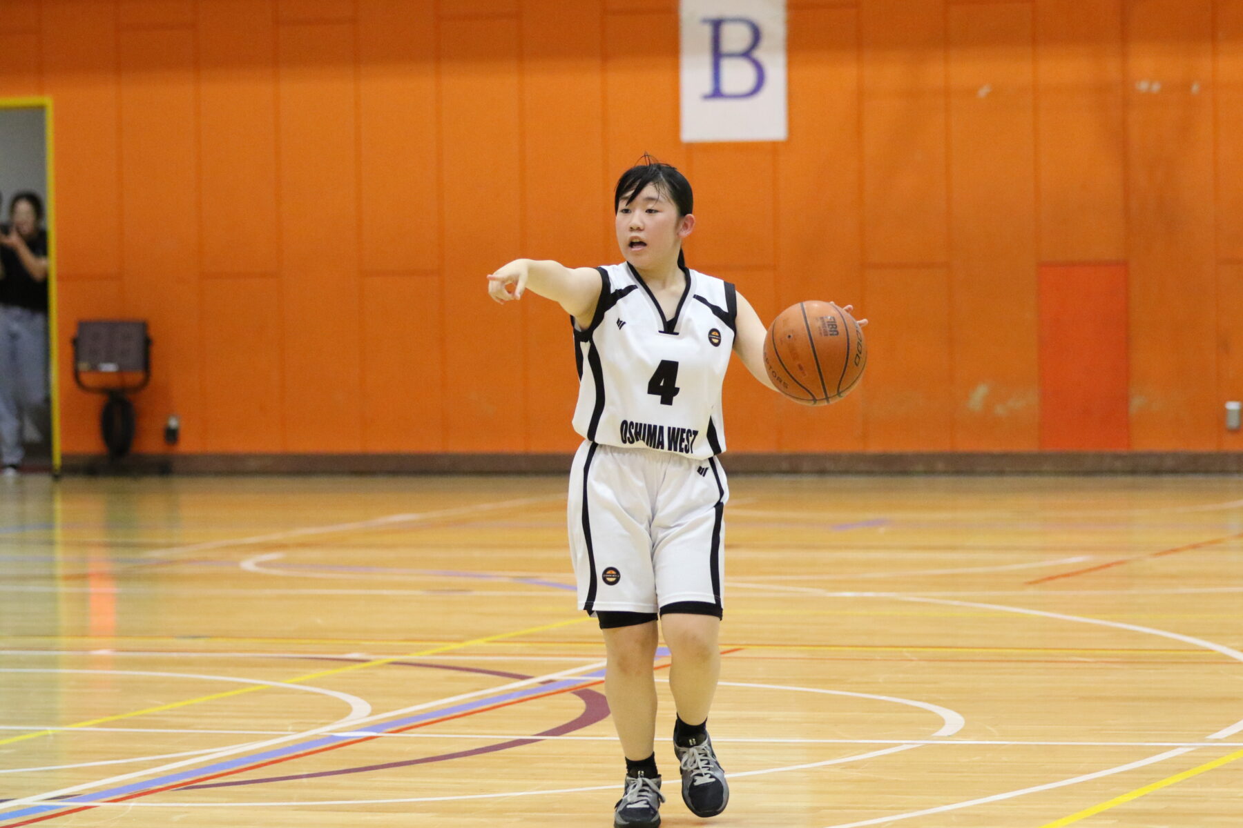 令和7年度　渡島中学校バスケットボール大会女子試合結果 5枚目写真