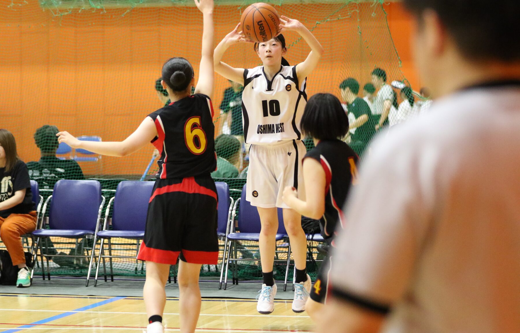 令和7年度　渡島中学校バスケットボール大会女子試合結果 7枚目写真