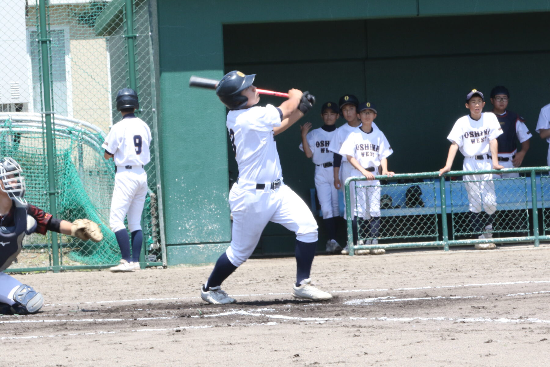 令和7年度　渡島中学校軟式野球大会　試合結果 3枚目写真