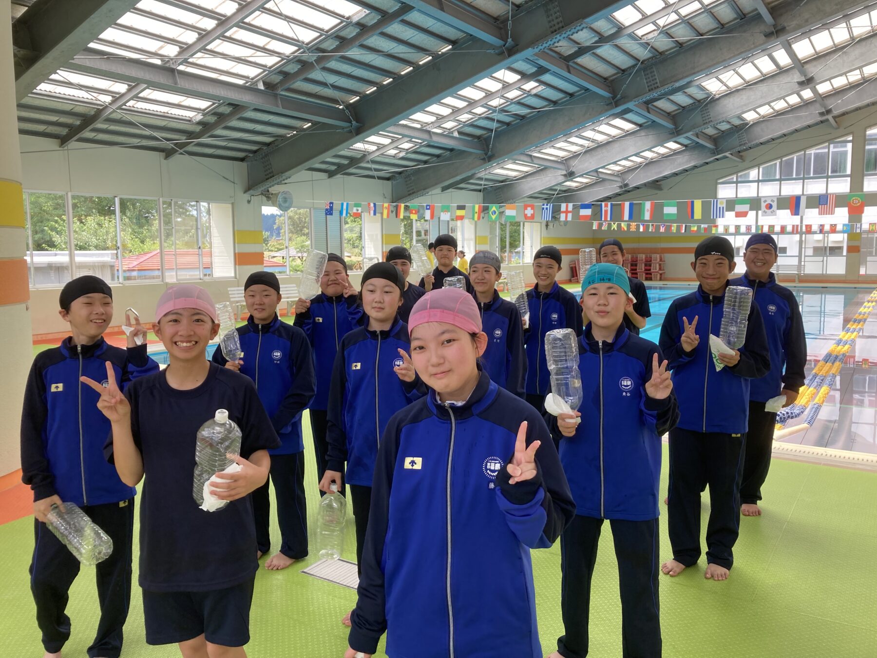 １年生保健体育　水泳指導＆水難事故防止講習 3枚目写真