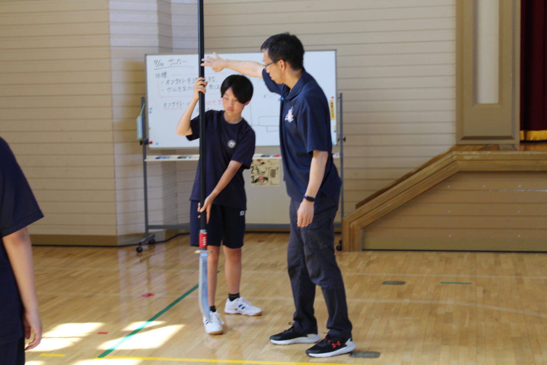 総合的な学習　１年生による伝統芸能体験会 8枚目写真