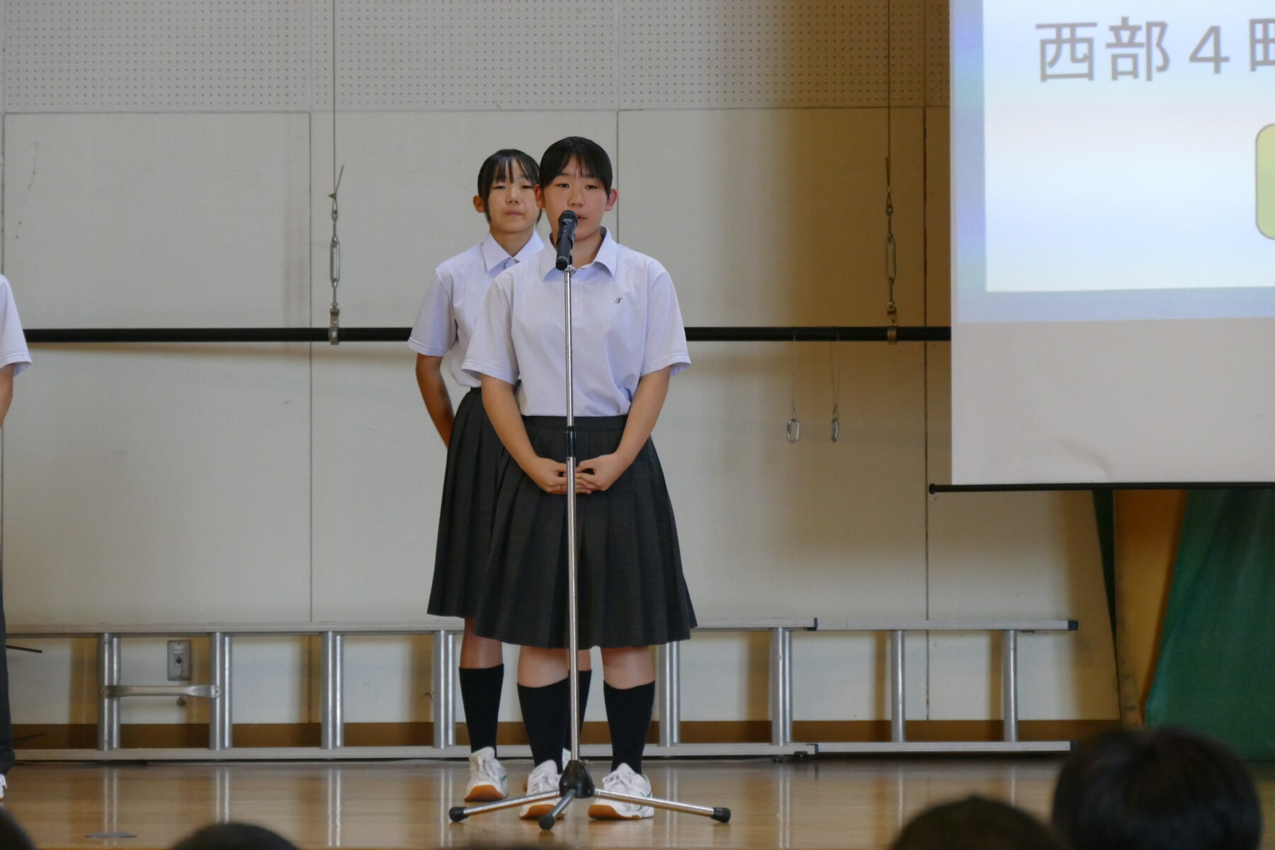 全校集会 3枚目写真