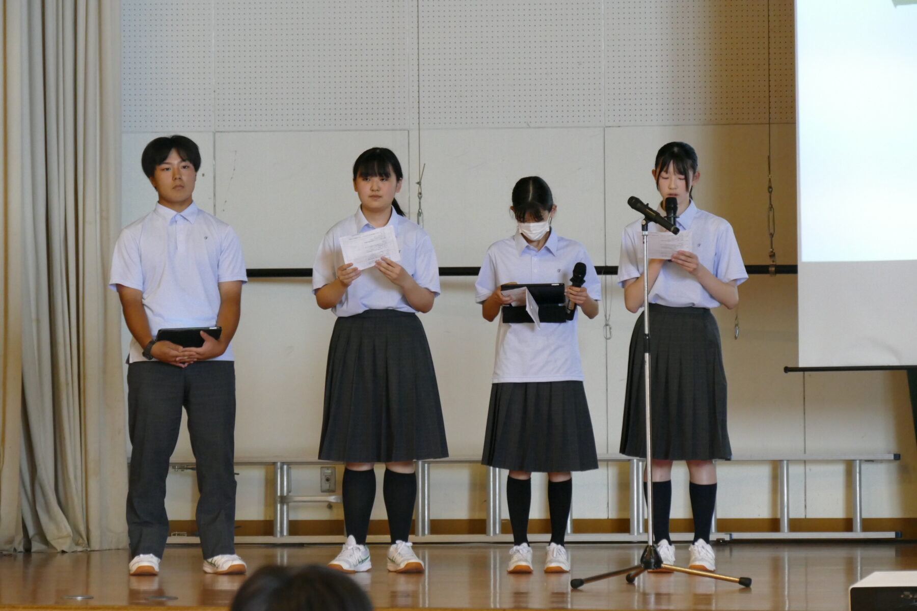 全校集会 8枚目写真
