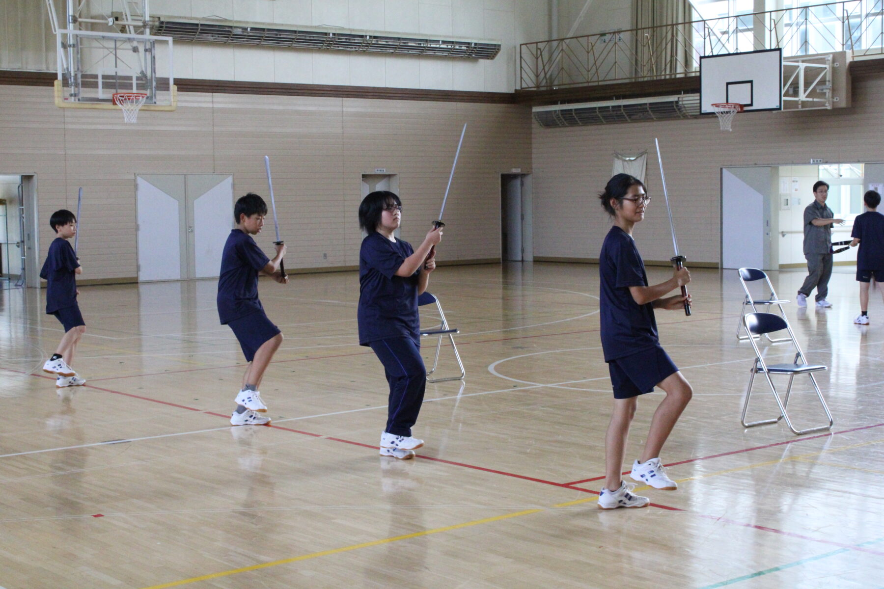 １年生伝統芸能（四箇散米） 9枚目写真