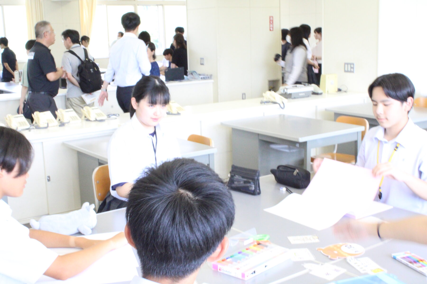 福島商業高校オープンスクール 2枚目写真