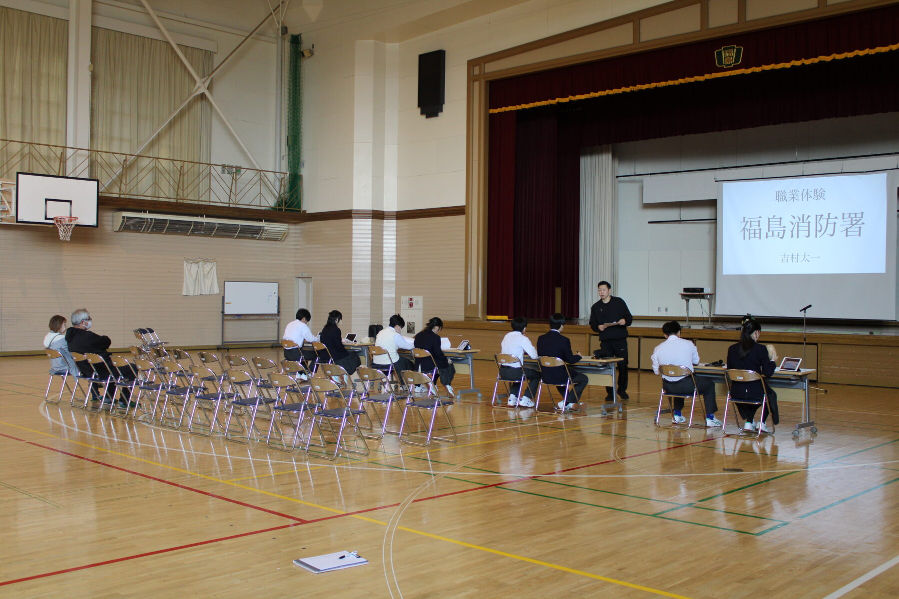 ３年生総合　職場体験発表会 5枚目写真