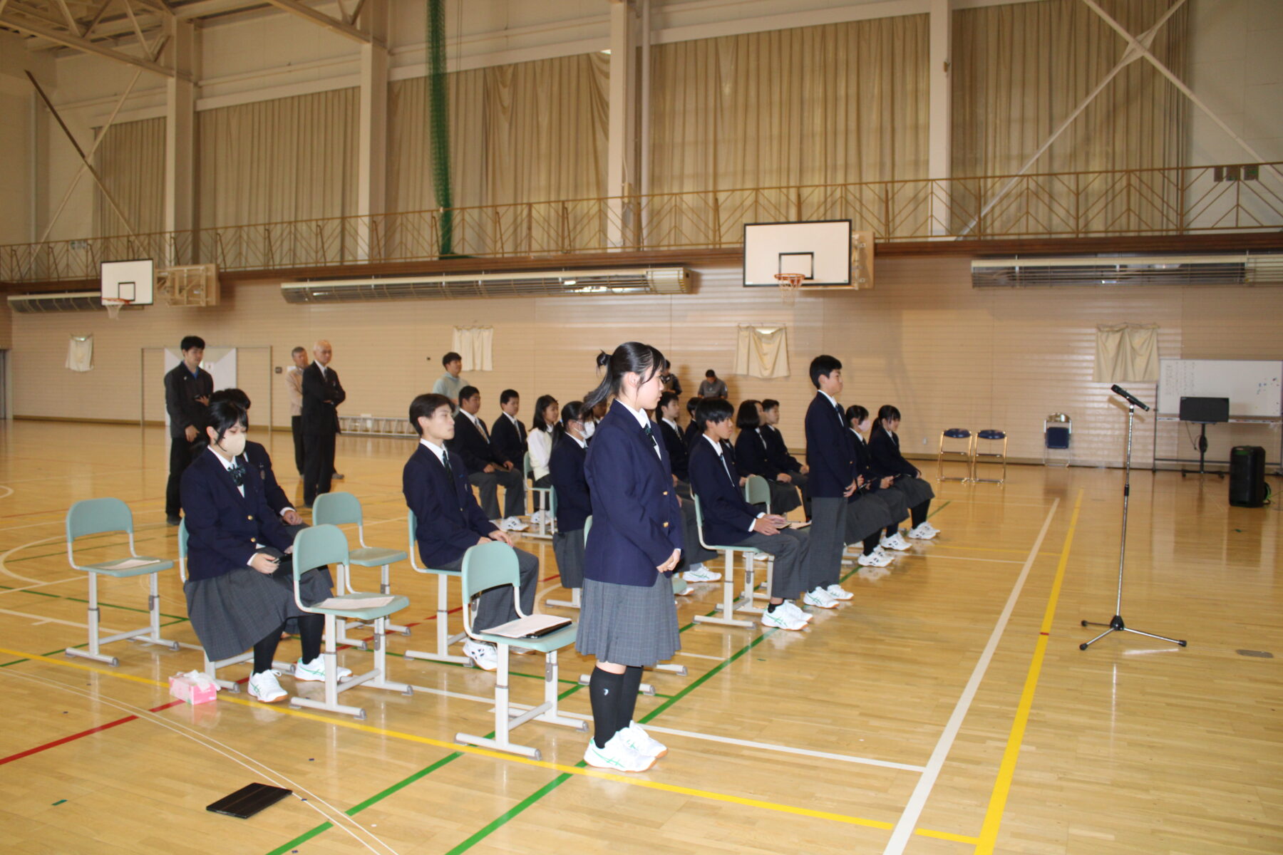 後期生徒総会 10枚目写真