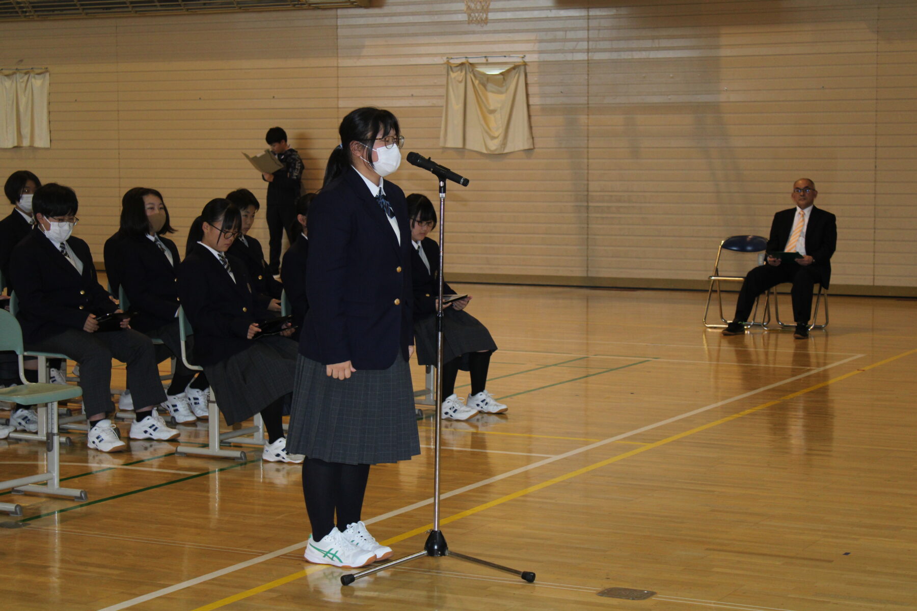 後期生徒総会 5枚目写真
