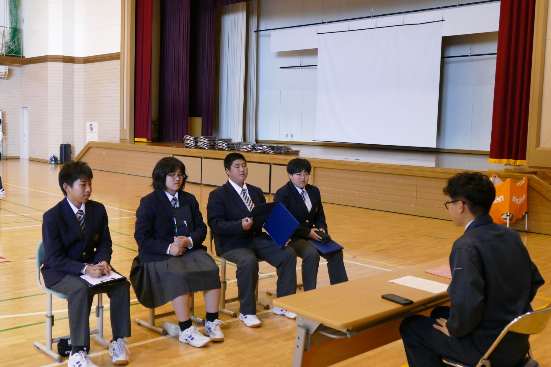 １年生総合　職場講話 2枚目写真