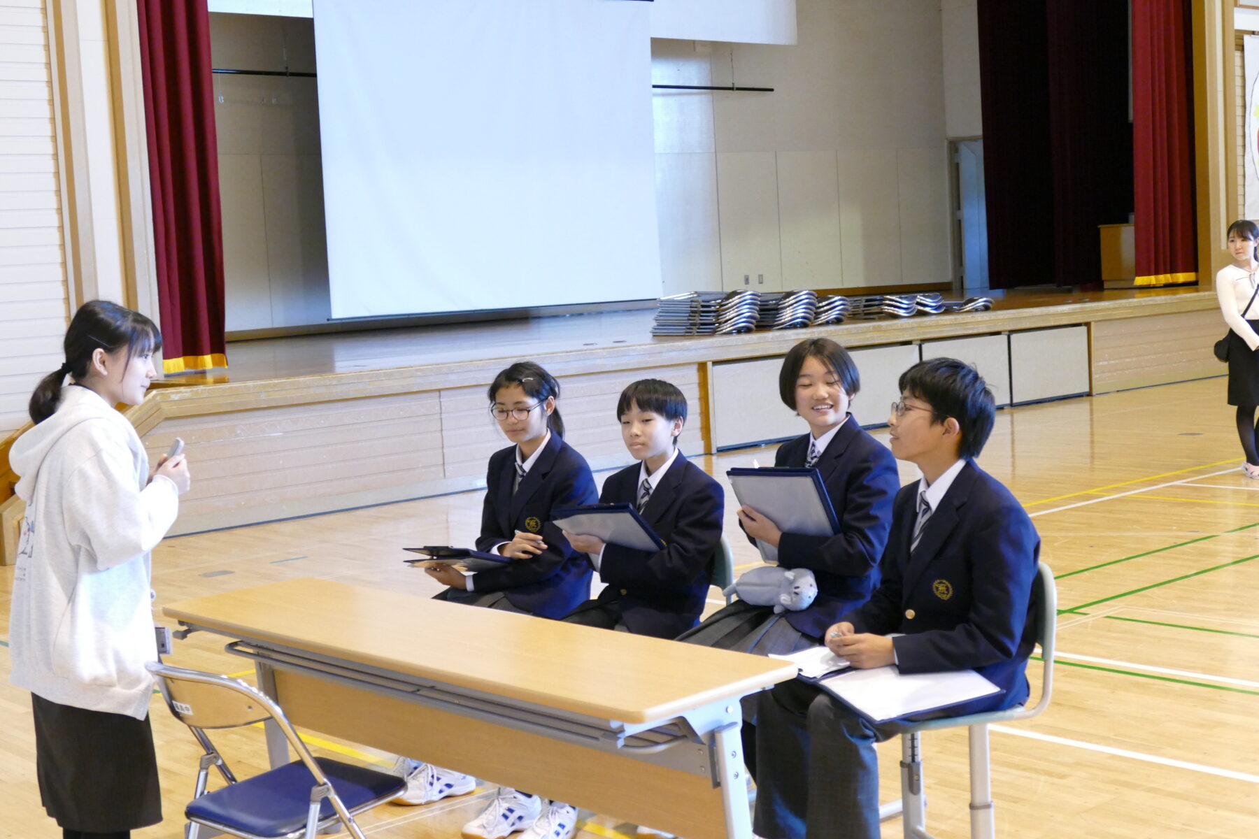 １年生総合　職場講話 4枚目写真