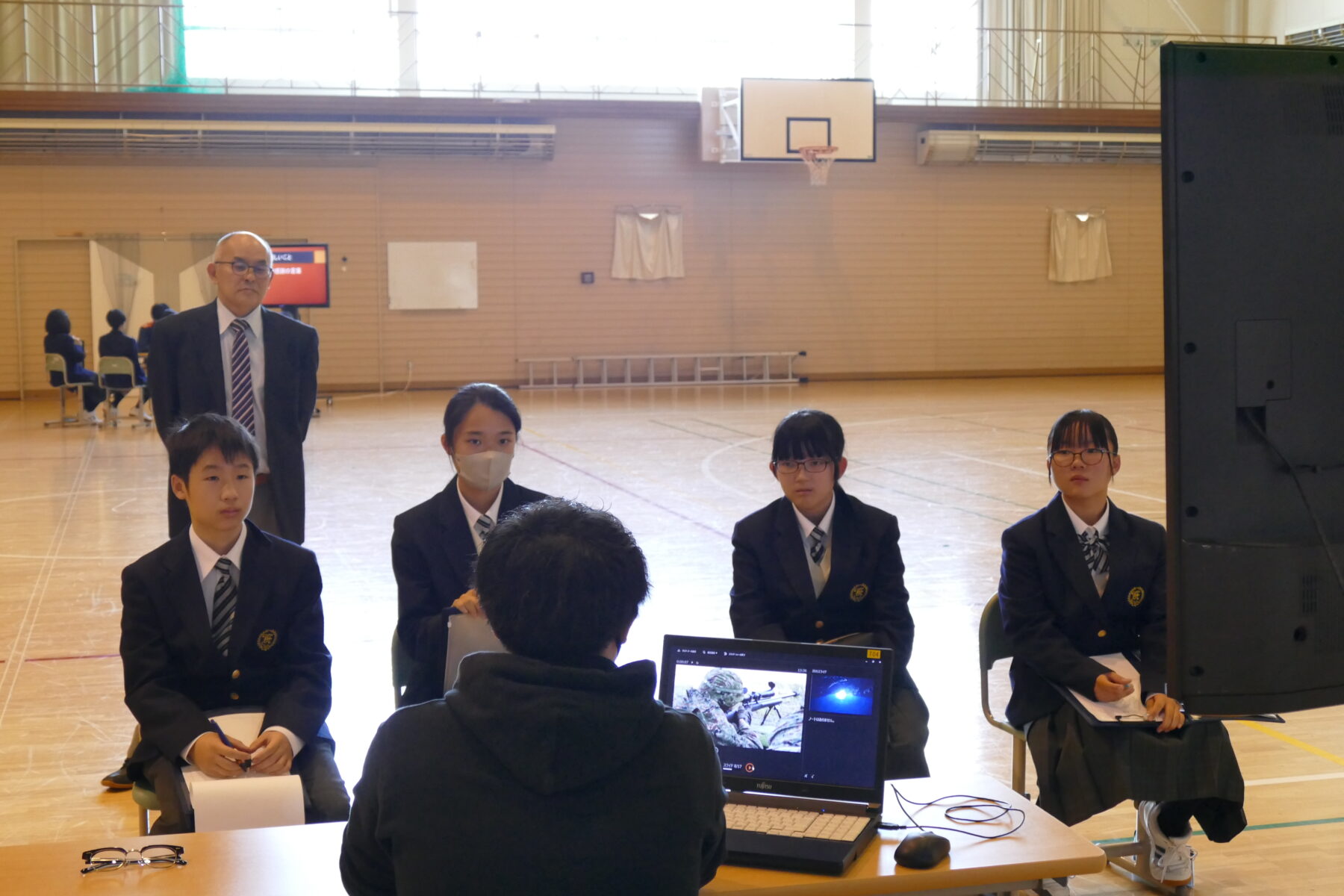 １年生総合　職場講話 8枚目写真