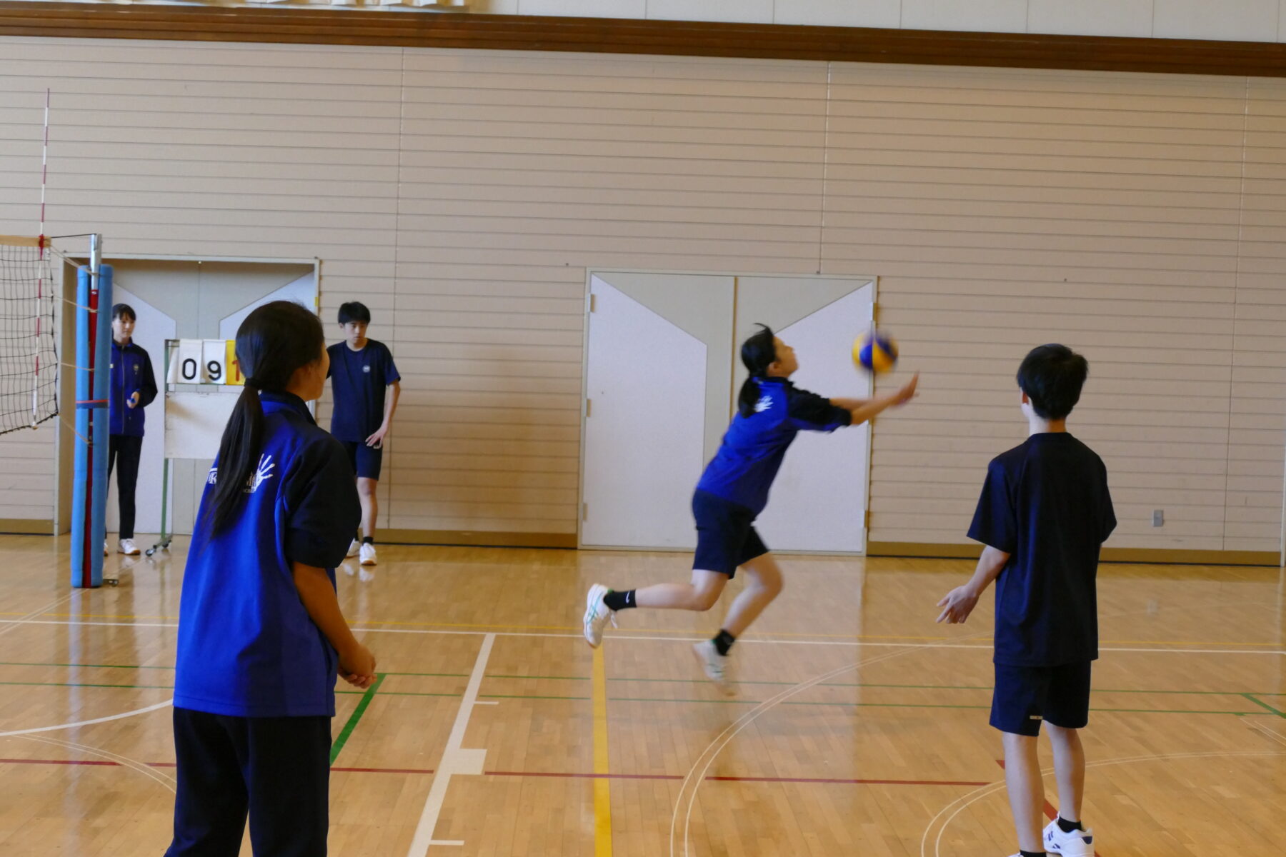 全校体育（バレーボール） 7枚目写真