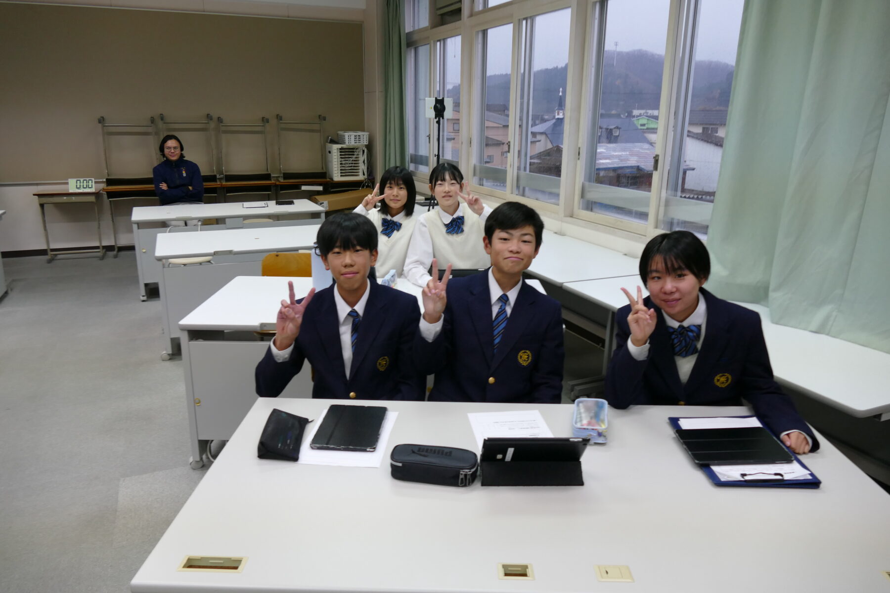 ２年生総合　職場体験発表会 4枚目写真