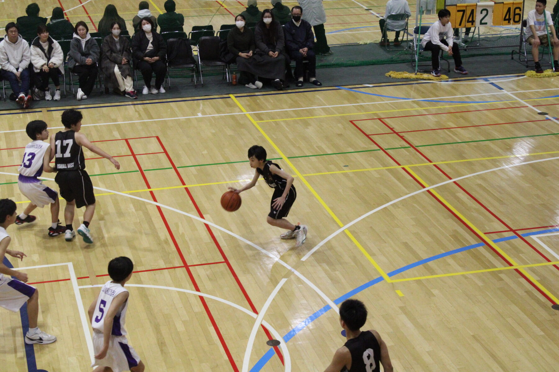 バスケ部　ジュニアカップ１２月７日 1枚目写真