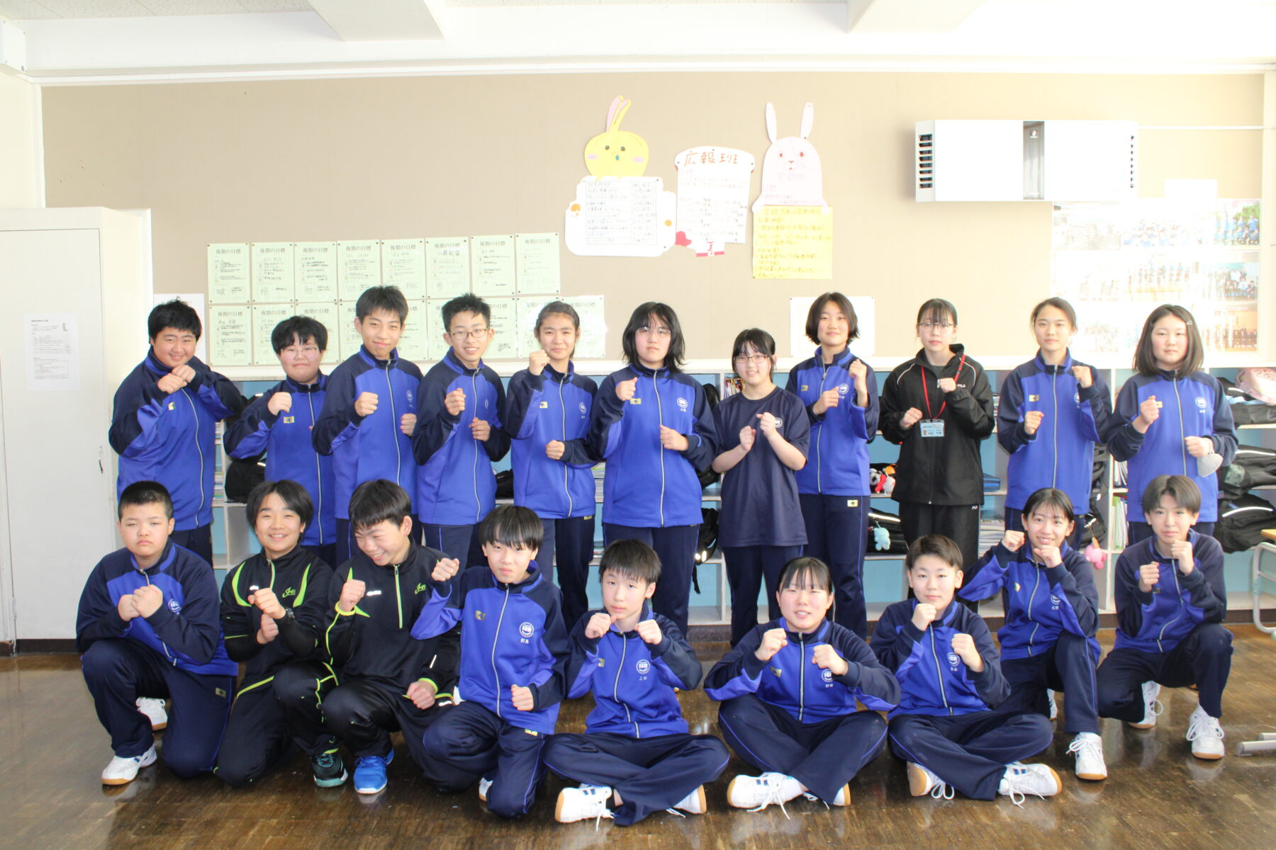 １，２年生　長崎県松浦市生徒交流（給食） 4枚目写真