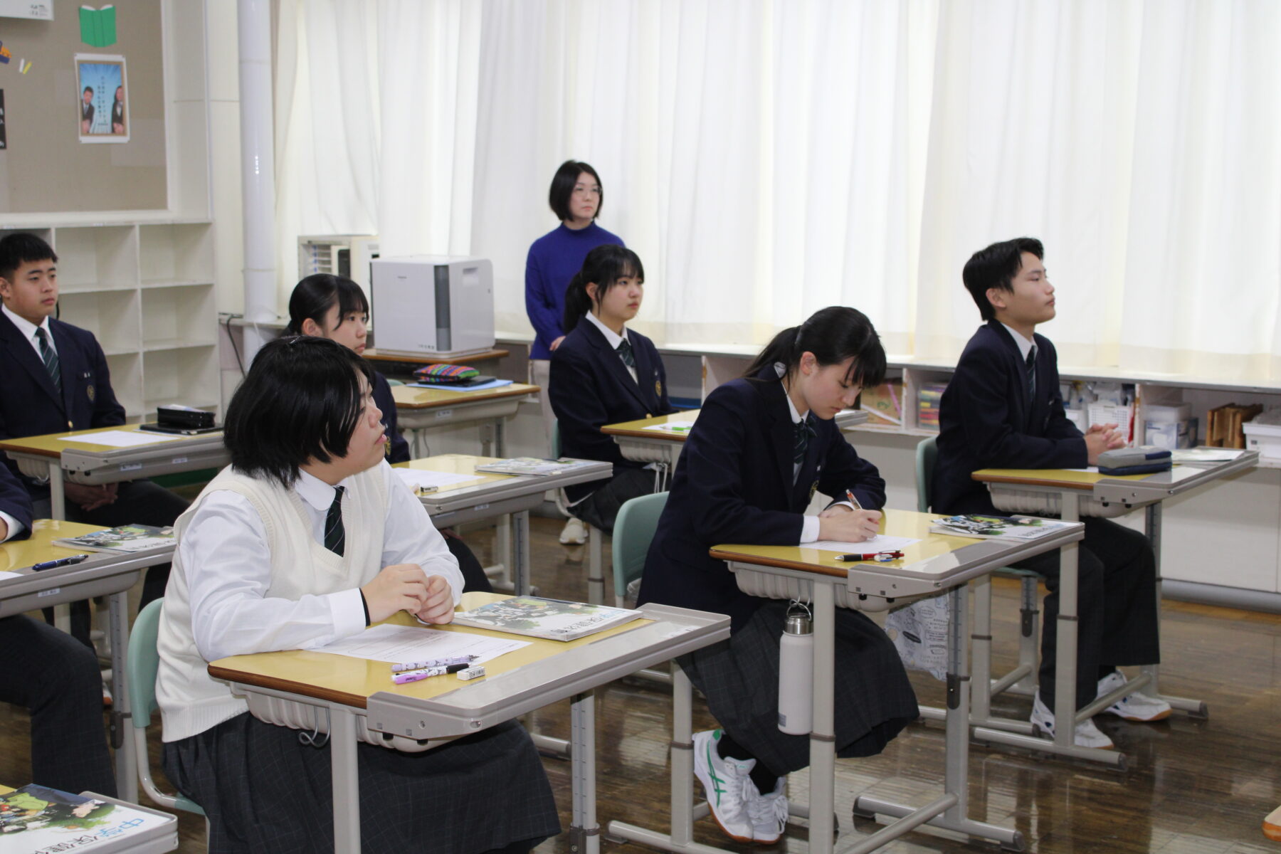 ３年　保健体育がん教育 7枚目写真