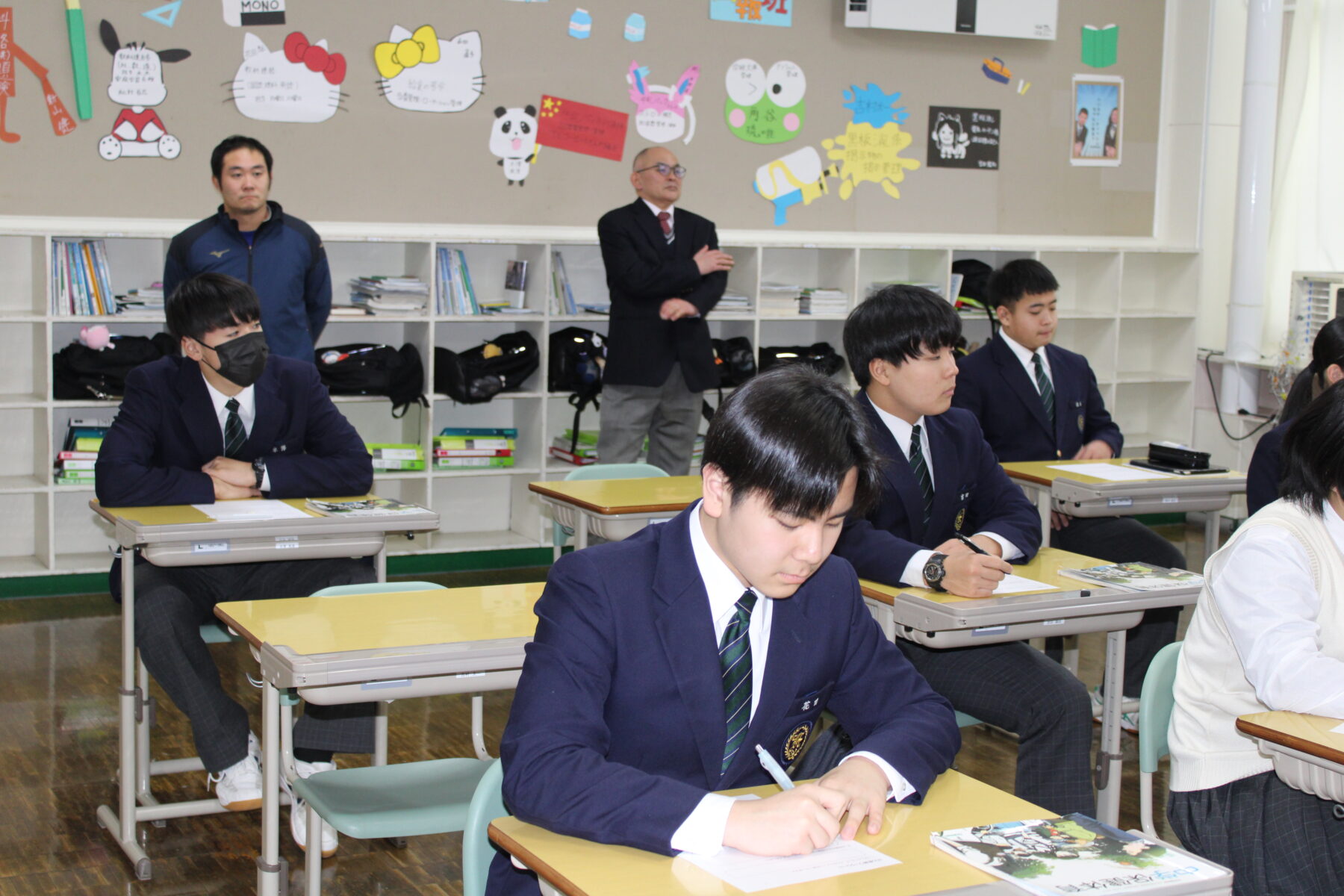 ３年　保健体育がん教育 8枚目写真