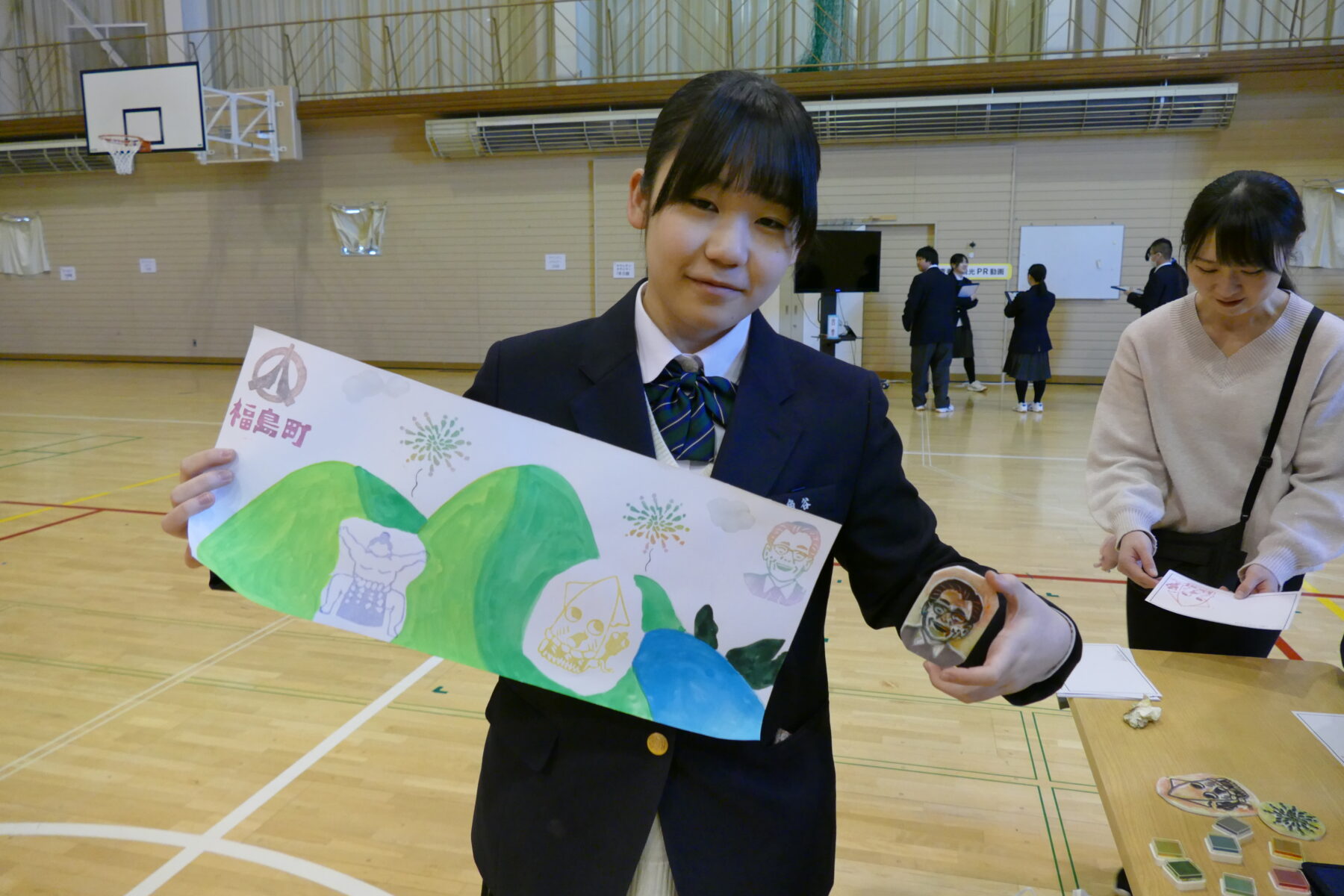 ３年生総合　地域学習発表会 9枚目写真
