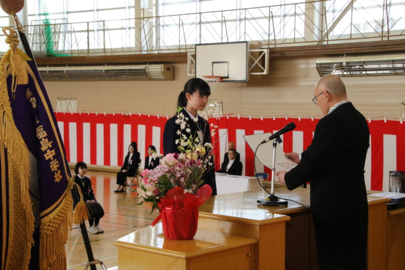 第７９回卒業証書授与式③