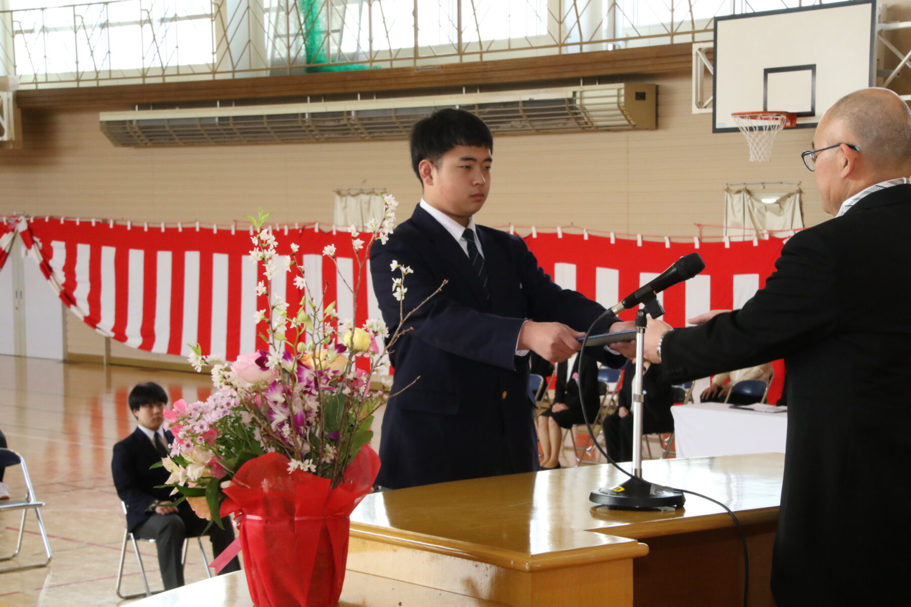 第７９回卒業証書授与式③ 10枚目写真