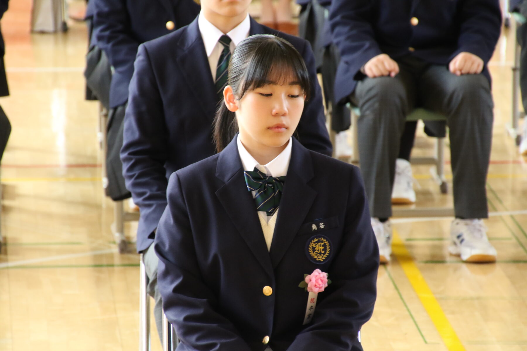 第７９回卒業証書授与式④ 2枚目写真