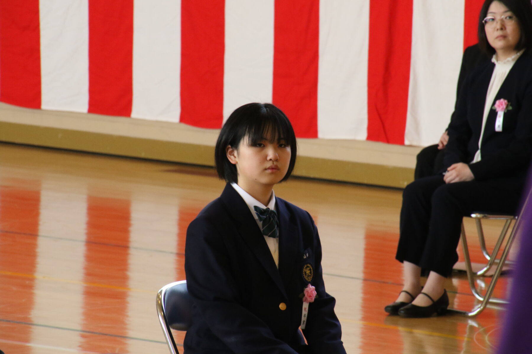 第７９回卒業証書授与式④ 5枚目写真