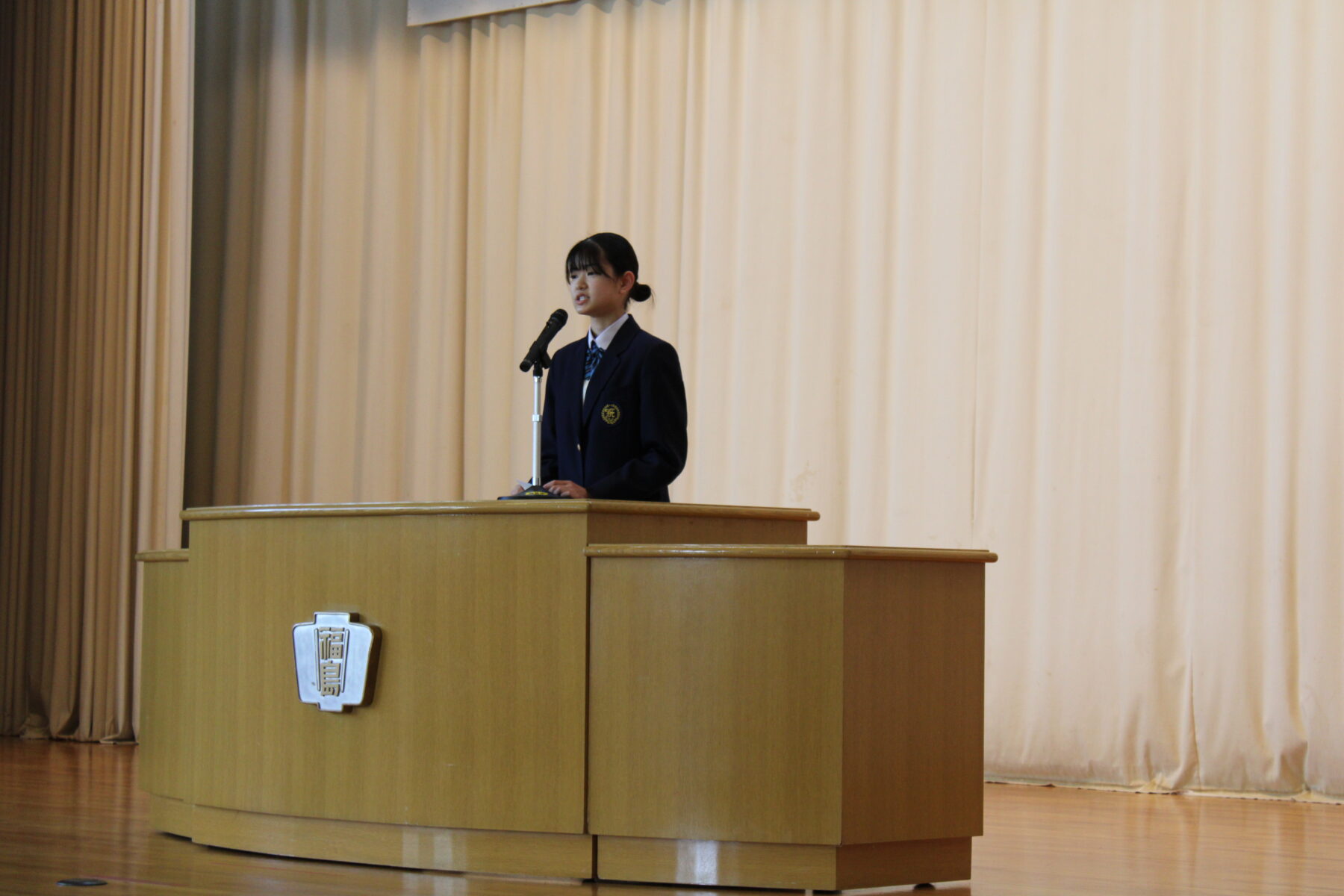 修了式・離任式 3枚目写真