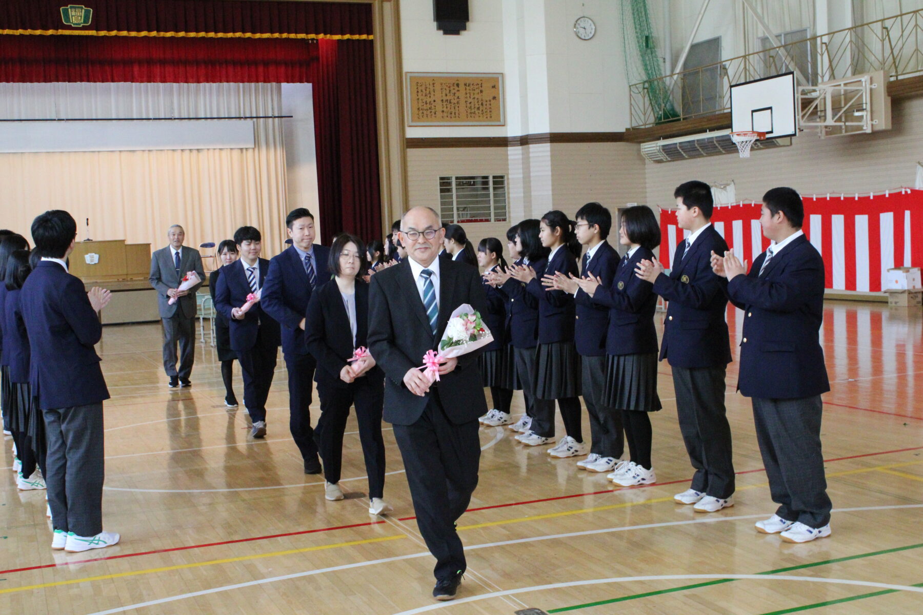修了式・離任式 1枚目写真