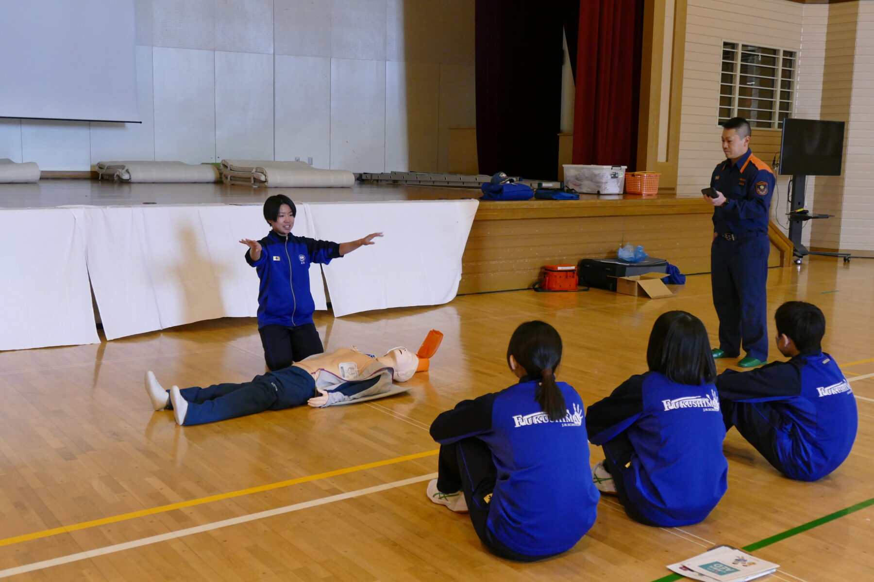 ２年生　救命救急講習 10枚目写真