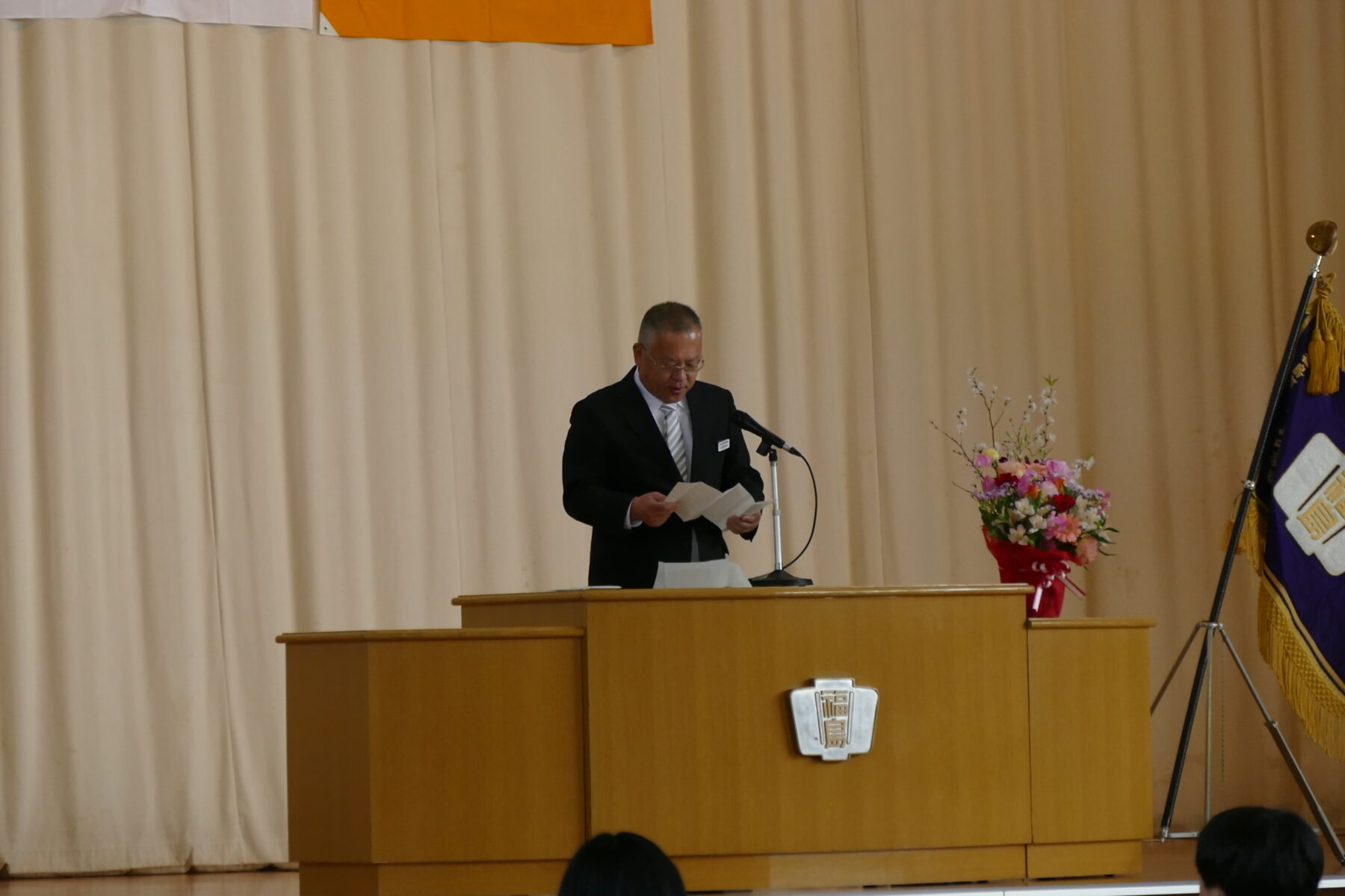 第７９回卒業証書授与式① 4枚目写真