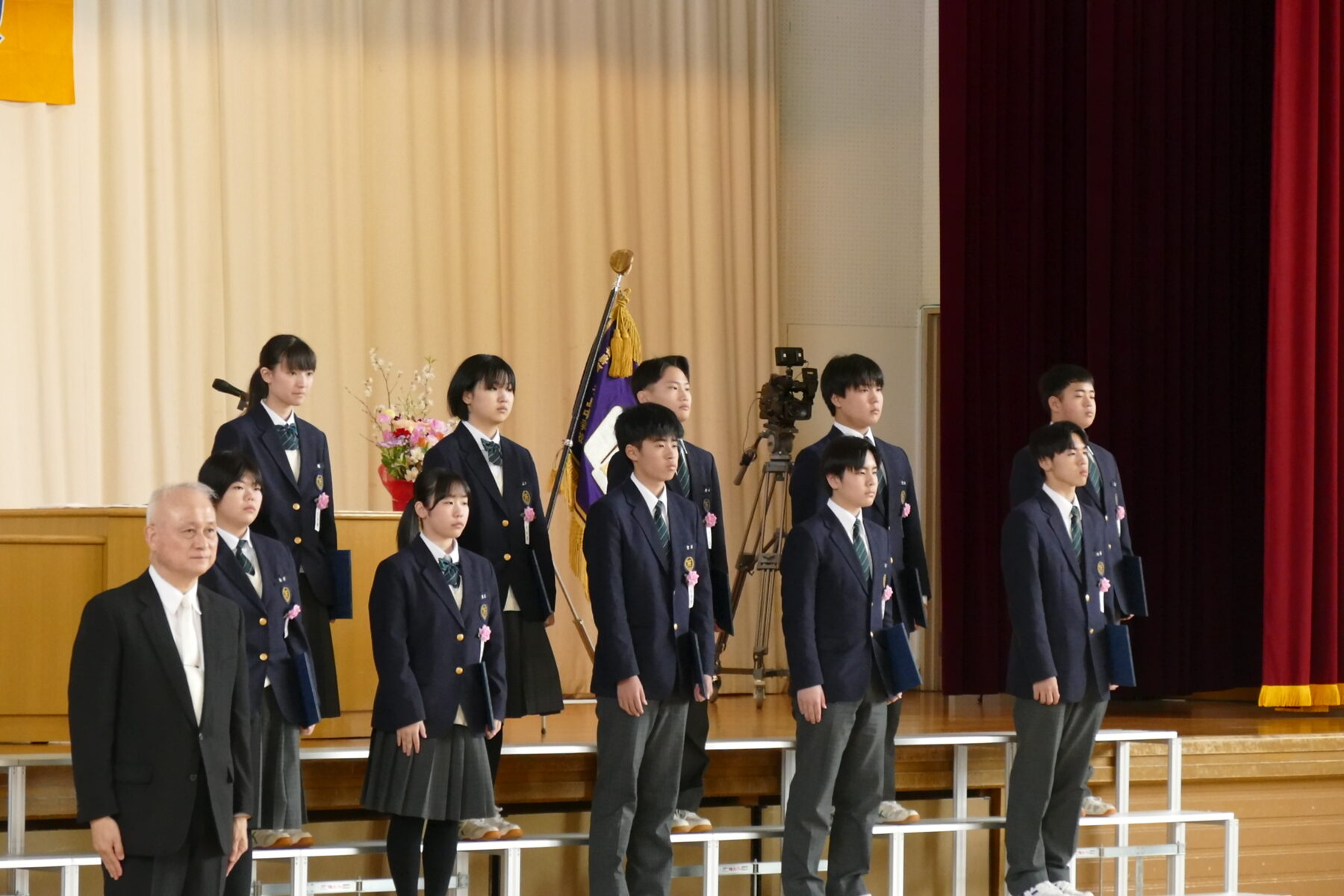 第７９回卒業証書授与式① 7枚目写真