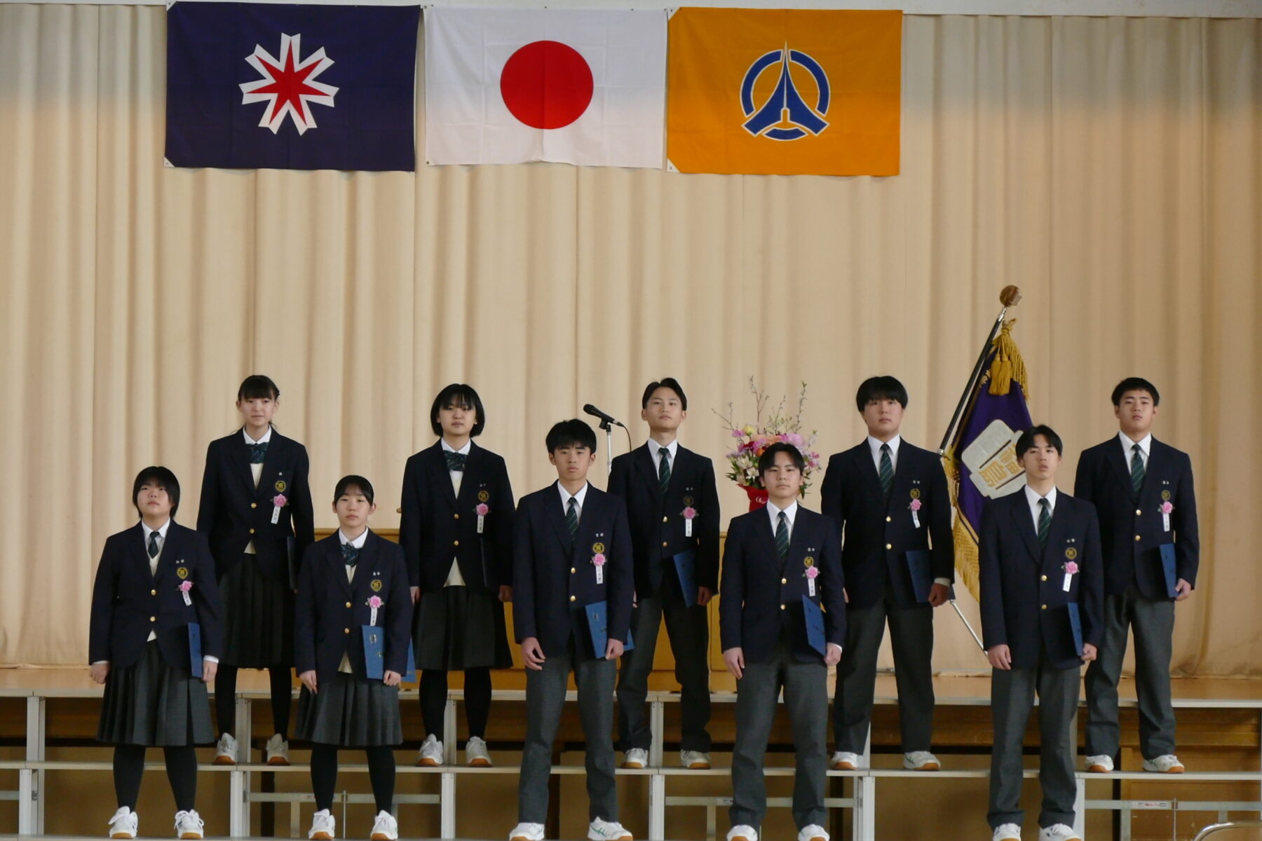 第７９回卒業証書授与式① 8枚目写真